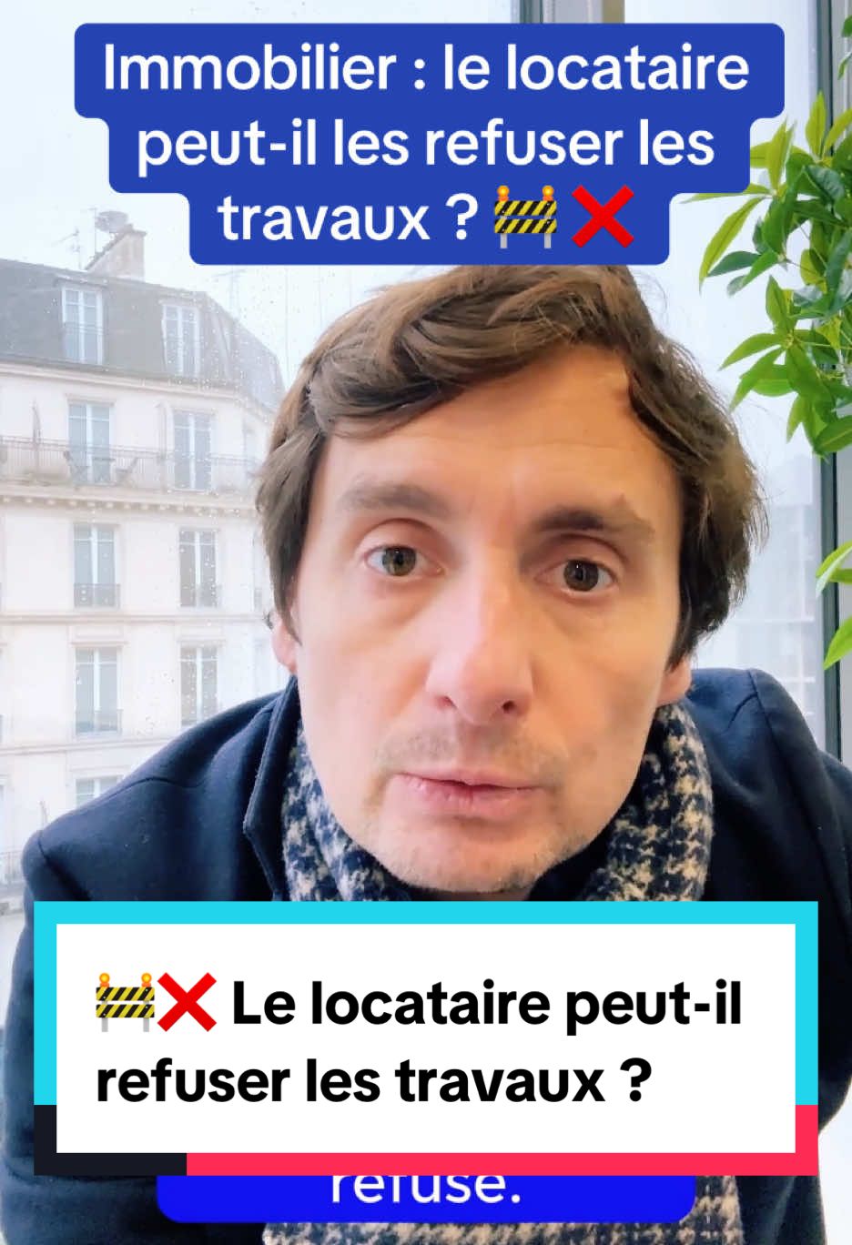 🚨Le locataire peut-il refuser les travaux ? 🚧❌ #locataire #proprietairebailleur #travauxrenovation🚧  #investisseurimmobilier #renovationenergetique #litigelocatif #travauxlocatifs #conseiljuridique 