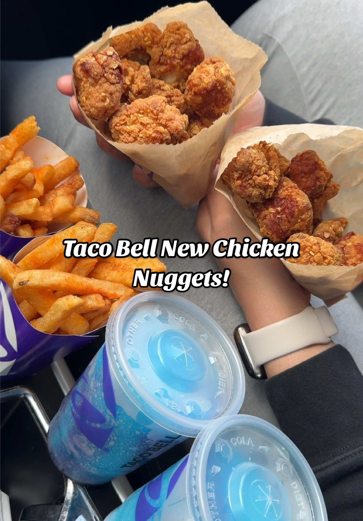 Taco Bell New Chicken Nuggets! #tacobell #tacobellchickennuggets #foodtiktok #FoodTok #foodreview #mukbang #mukbangeatingshow #fypシ @tacobell 