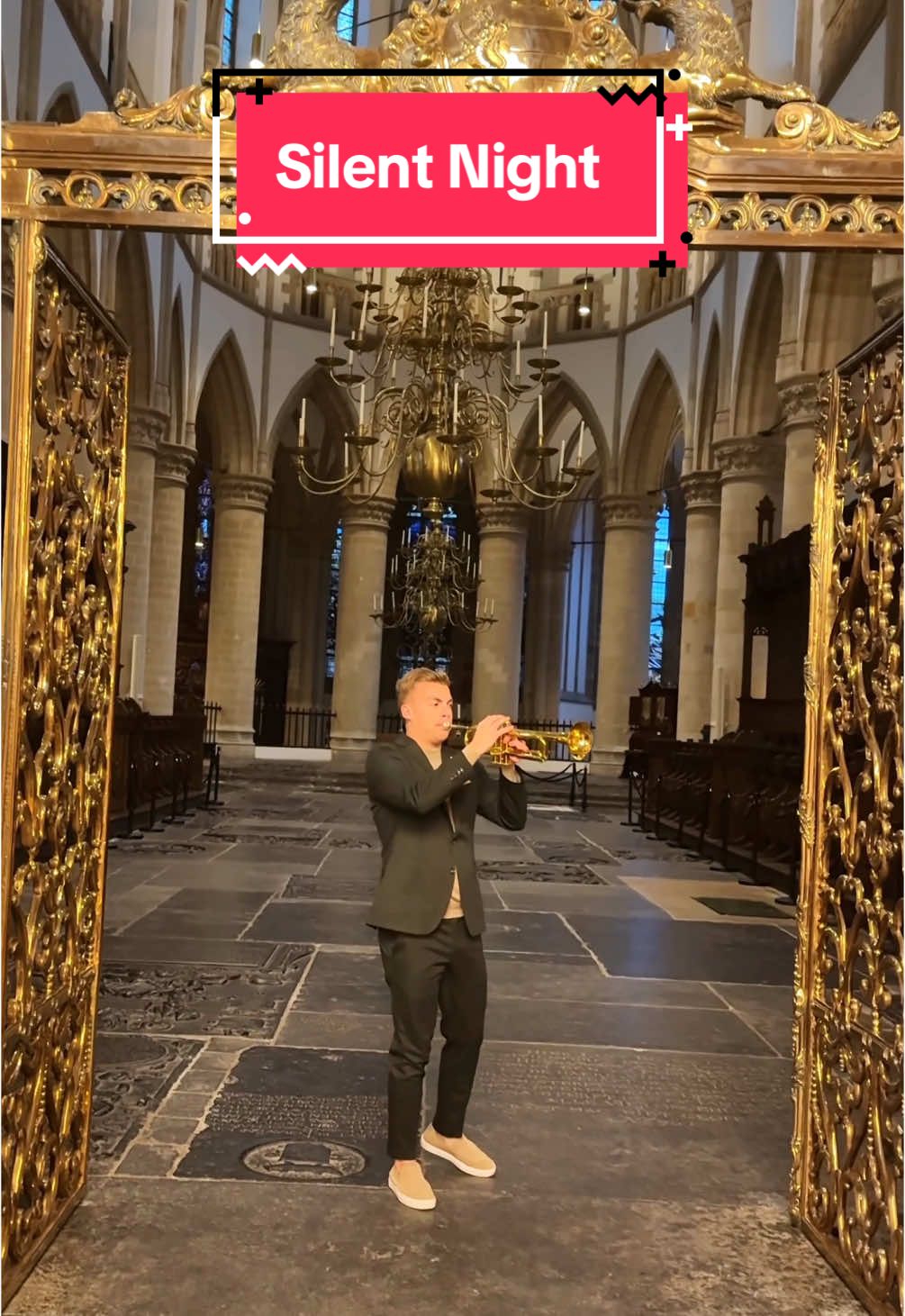 ✨Silent night✨ What’s next?❤️ Thanks @MyDordrecht🇦🇹🐑 & De Grote Kerk Dordrecht!  👔: @spieringsherenmode #silentnight #holynight #silent #christmas #grotekerkdordrecht #trumpet #organ #acapella #church #echo #