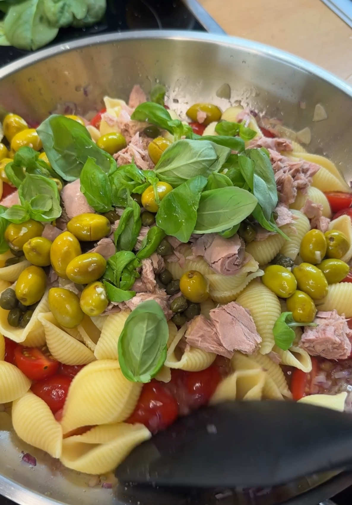 Easy Tuna pasta 🍝🥰😋 #EasyRecipe #tagesrezept #food #cooking #pasta #goodvibes #fyp #foryou 