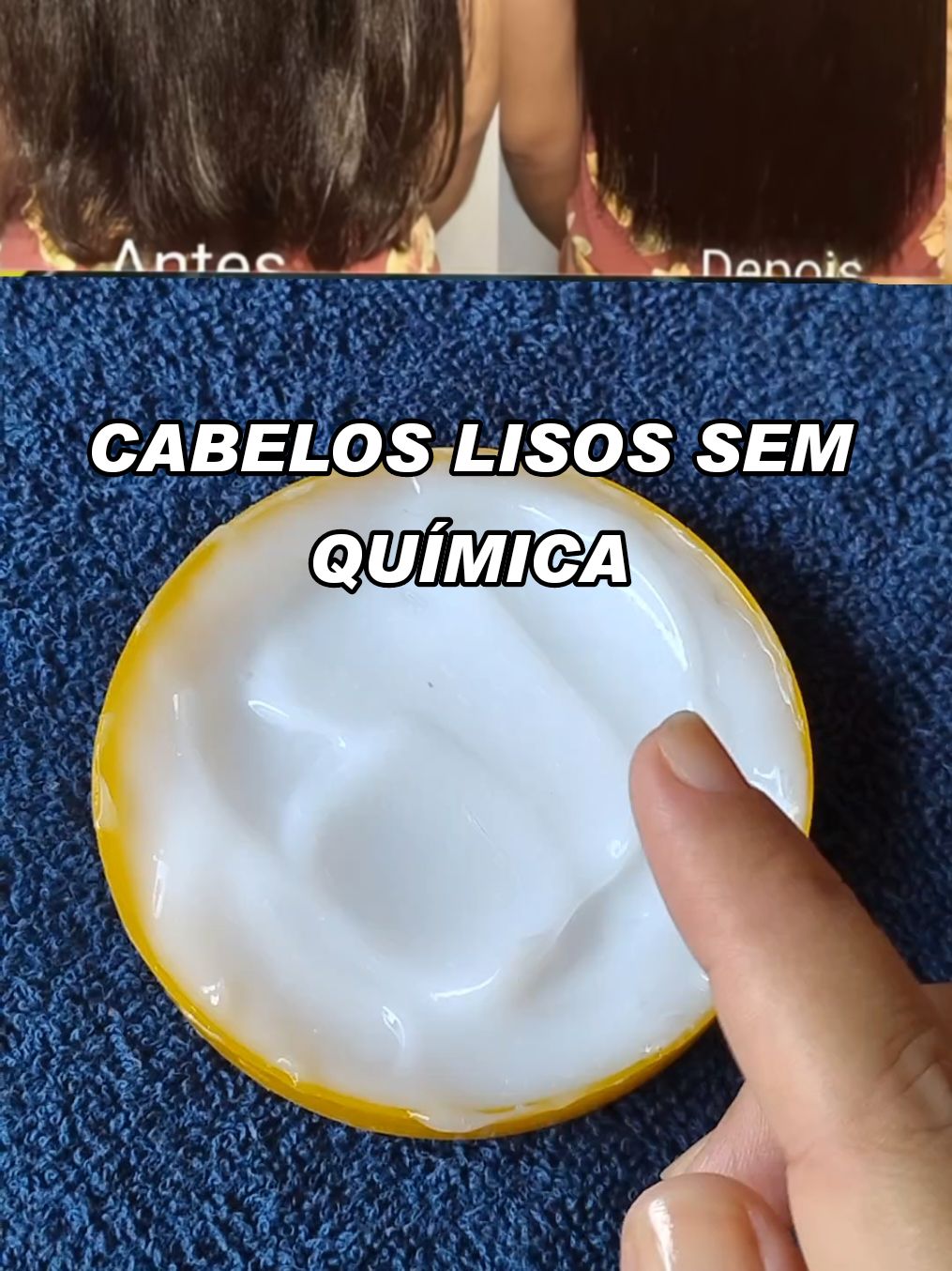 cabelos lisos sem química 