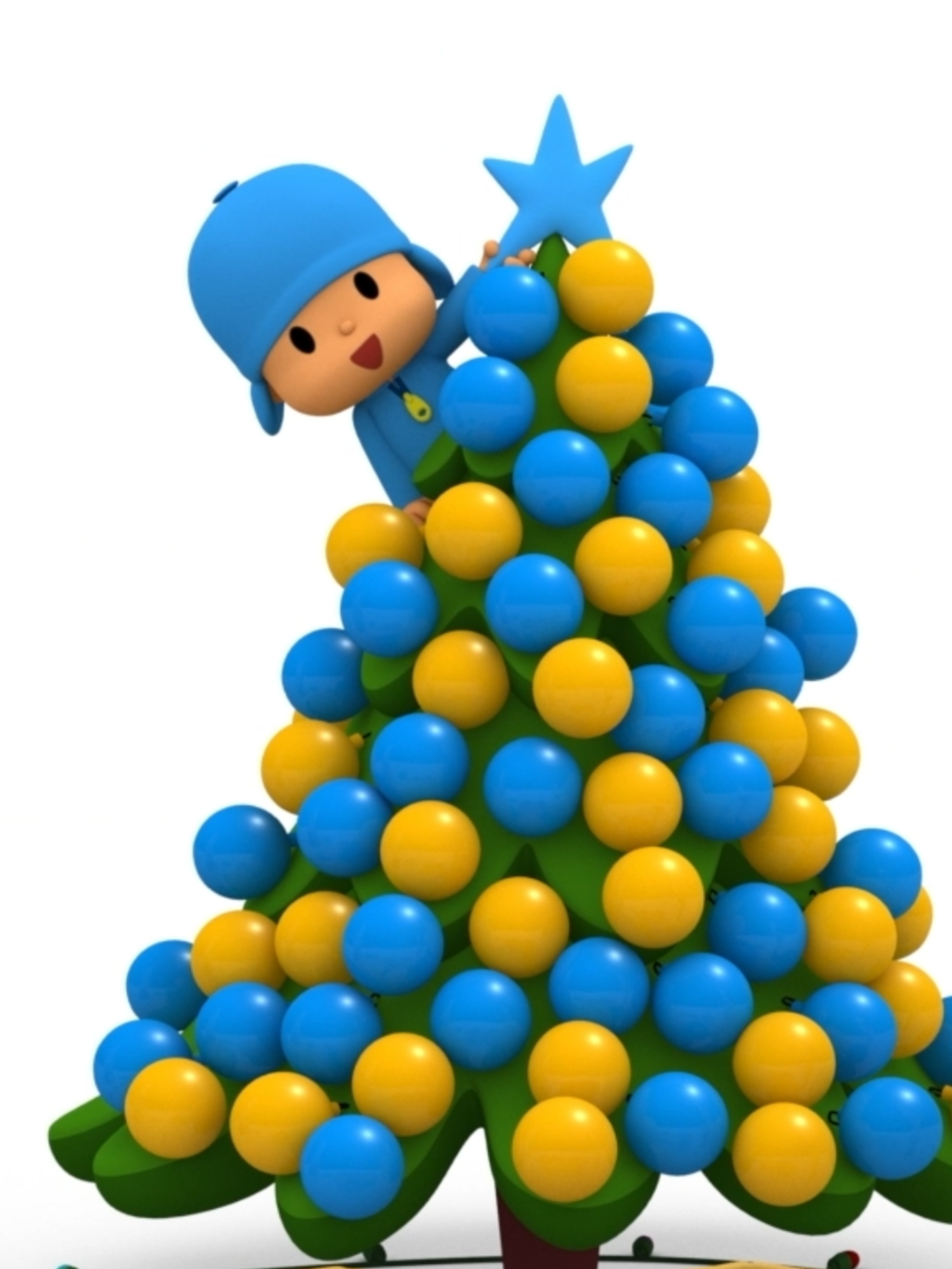 ¡Drama navideño! 🎄😆 Pocoyo y Pato pelean por el espacio en el árbol. ¿Quién se quedará con la mejor rama? ¡Descúbrelo en YouTube! 🤪 #navidad #pocoyo #pocoyoparty #navidad2024 #niños #musica