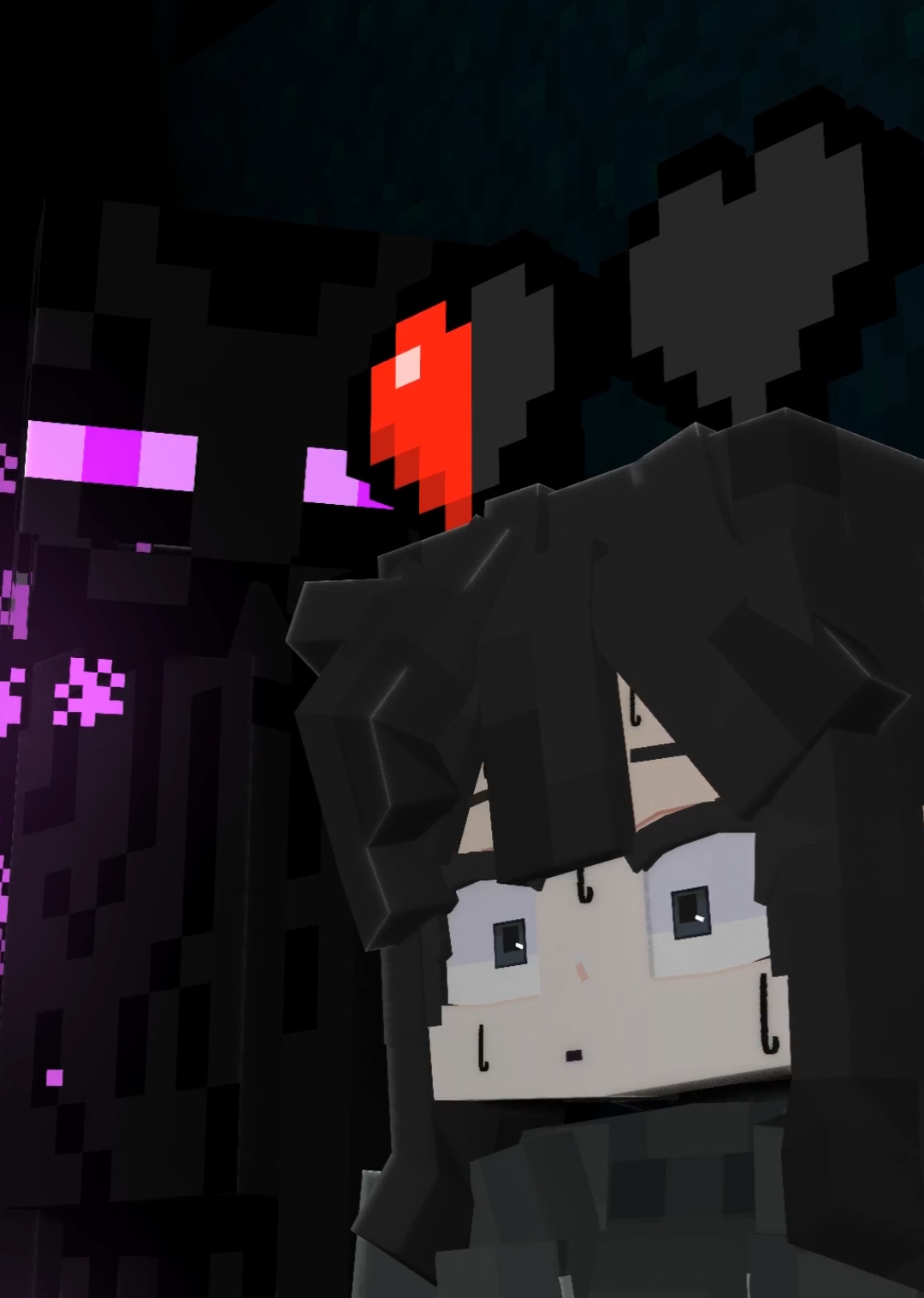 Endermen Encounters in Hardcore Mode - Minecraft Animation #Minecraft #animation #Minecraftanimation 