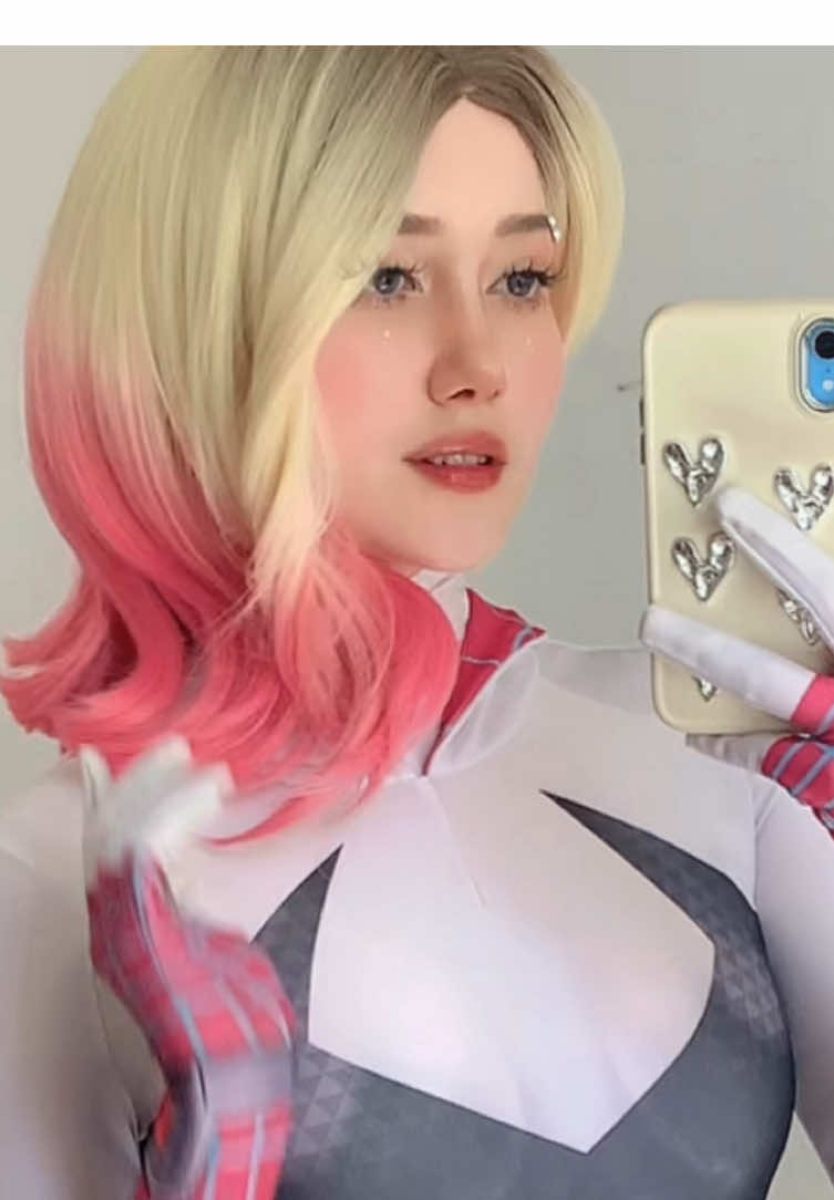 Otro videito de spidergwen 💓 ||< #spidergwencosplay #spiderman #gwenstacycosplay #fypp #me 