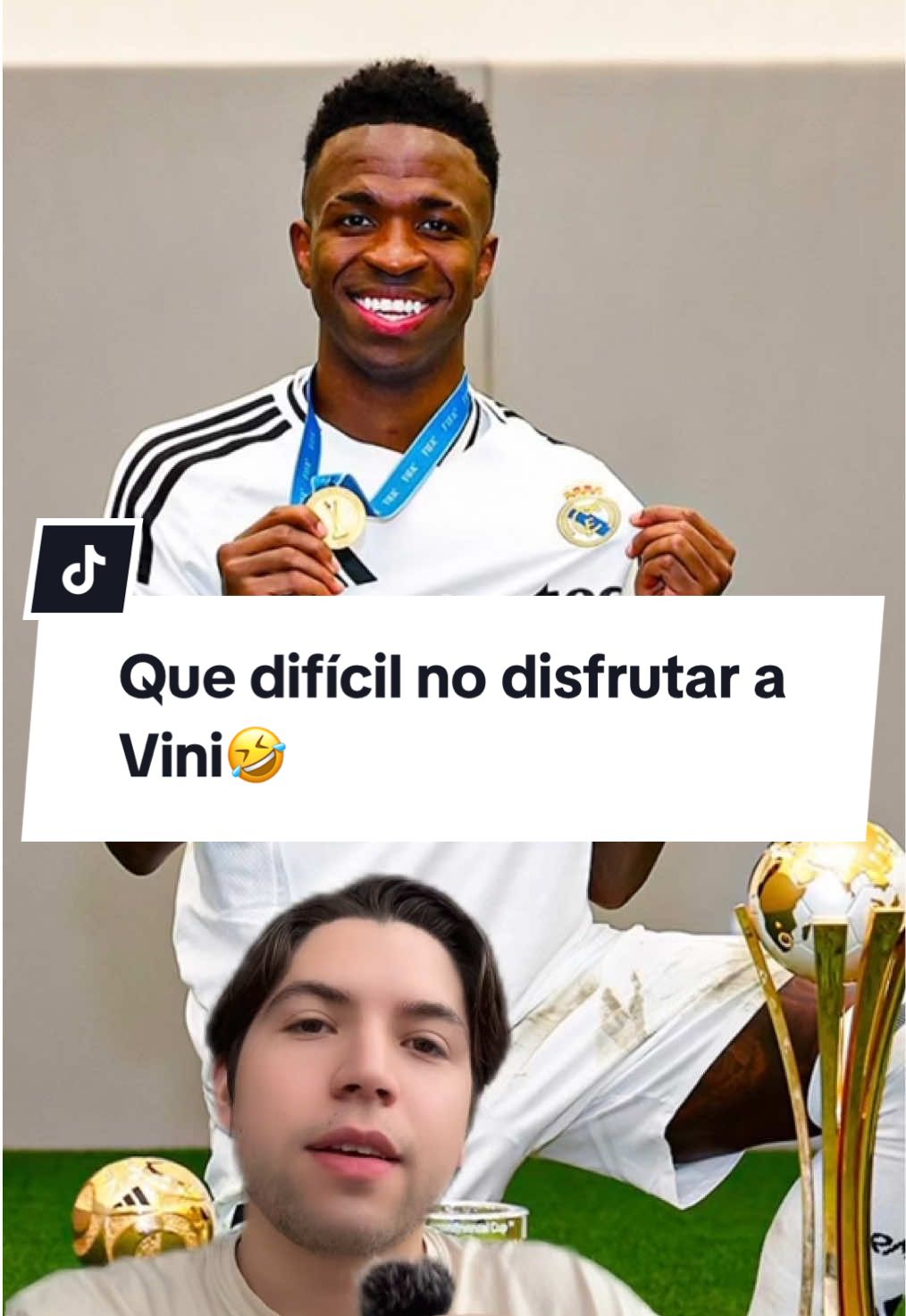 Que difícil no disfrutar a Vini🤧 #reycantu #fyp #parati #futbol #vinijr #vinicius #vini #realmadrid #madridismo #madridistas #madridista #elmejordelmundo #thebest #antimadridista #cules #thebest #laliga #futbolespañol #TikTokDeportes 