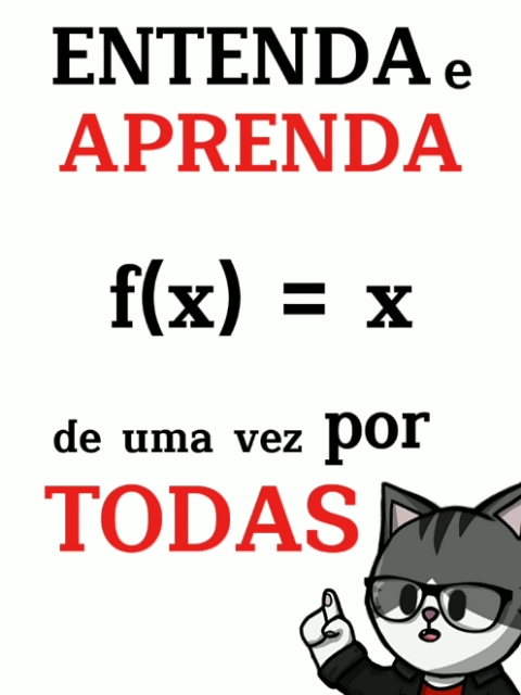 FINALMENTE APRENDA FUNÇÕES  Veja nesse vídeo a lógica por trás das funções, e aprenda a como calcular funções e como montar uma função. #gatinhos #animação #matematica #videoaula #enem 