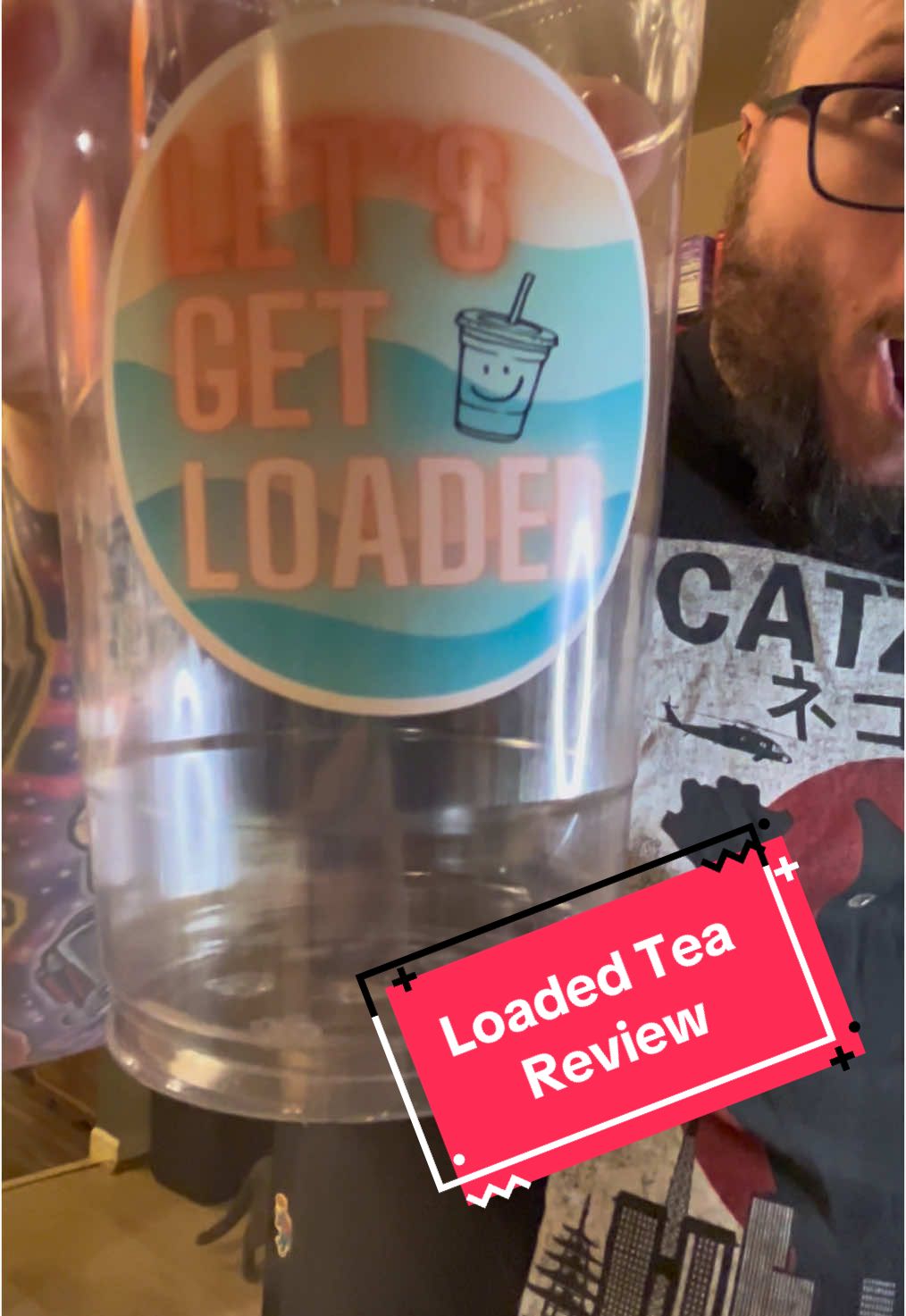 Johns really getting into this stuff 🤣. These loaded teas are a MUCH needed pick me up for Mama #loadedteas #momlife #exhaustedmama #drinkydrink 