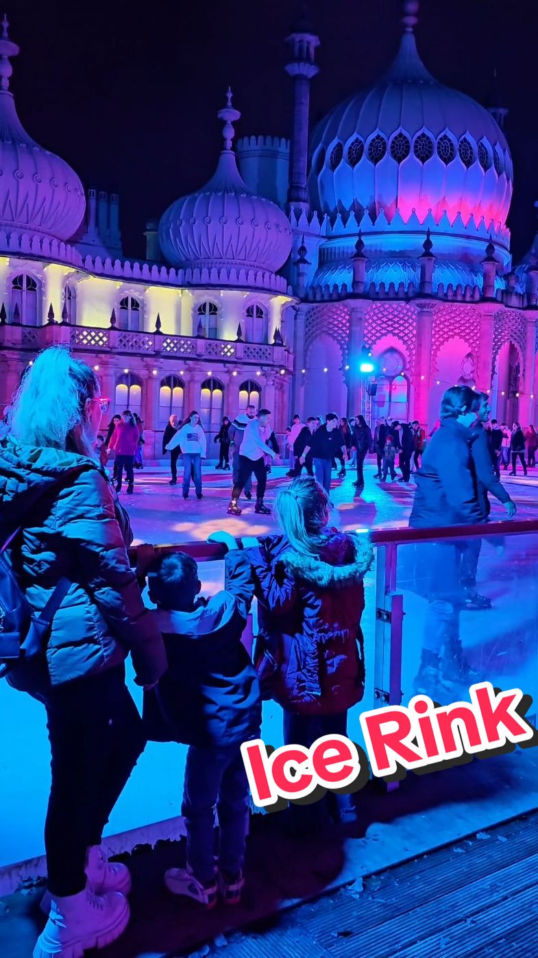 Royal Pavilion Ice Rink brighton #christmas #FamilyFun #icerink 