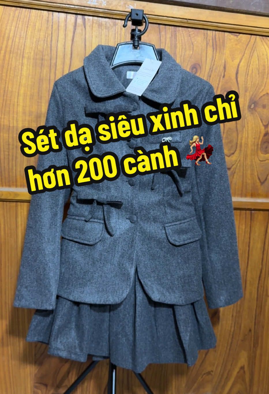 Sét này em mua hơn 200k mà ưng quá, với tầm giá này thì k còn mong đợi gì hơn, mọi người bấm vào giỏ hàng để tham khảo nha. #setdanu #setda #setdoxinh #doxinh 