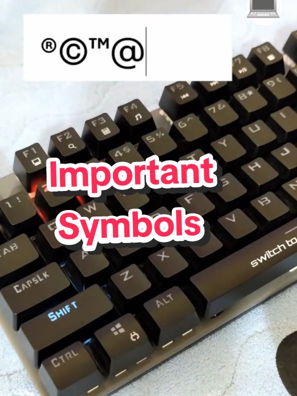 Important Symbols | #foryou #foryoupagе #fyp  #computer #tech #tricks  #asmrkeyboard #windowstricks #tricks #important #symbols #reels #shorts