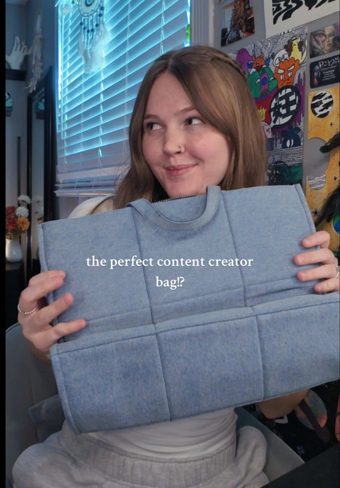 Definitely a luxury item to have but soooo useful 🫶🩵👜 |  #contentcreator #laptopbag #comfyable #content #fashioncontent #fashioncontentcreator #laptoppurse #totebag #electronicsbag 