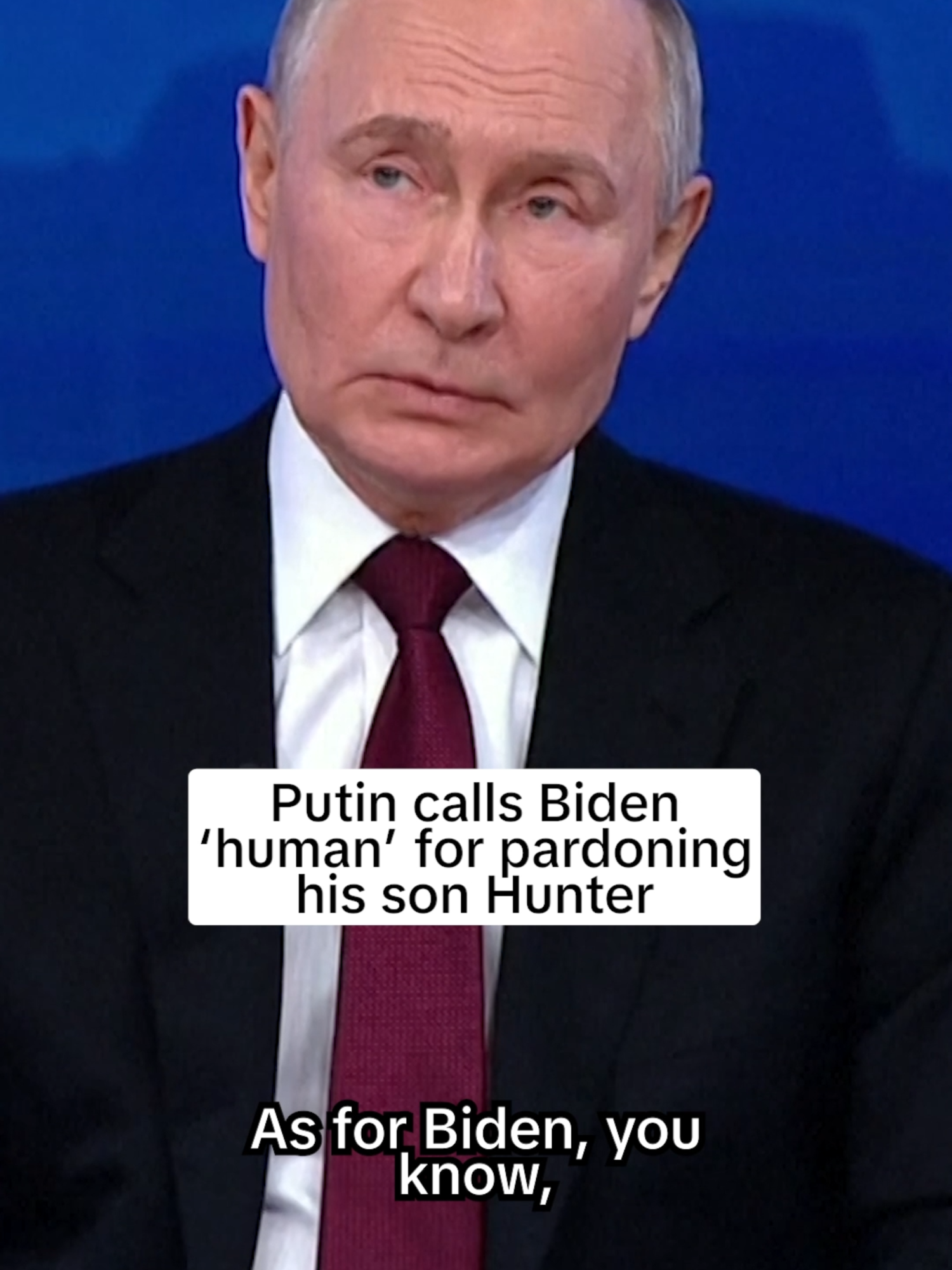 Russian President Vladimir Putin said President #Biden was 