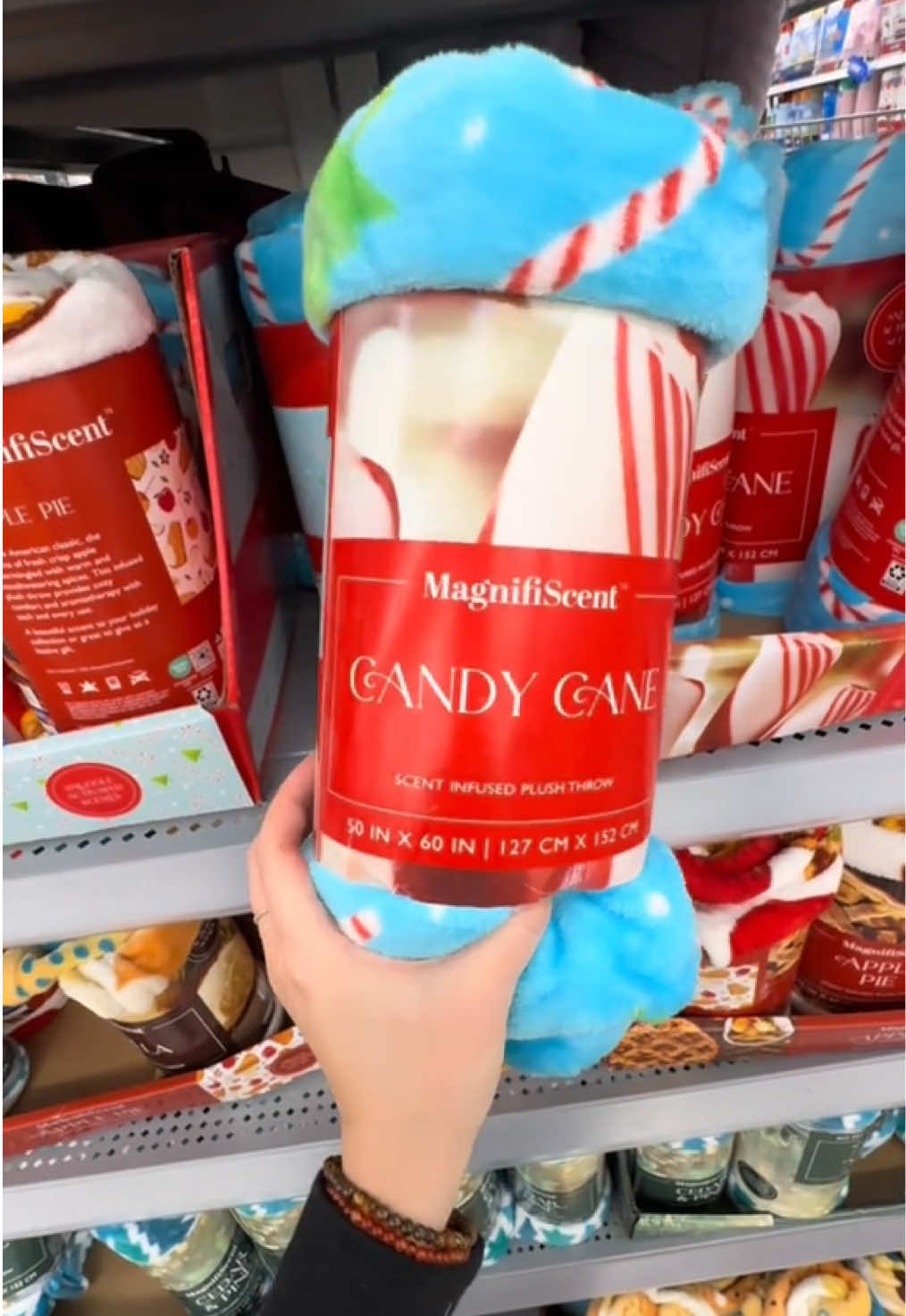 Find us wrapped up in a holiday scented dream. ✨ Link in bio to shop. 🎥: @DaMadStrawberry #WalmartFinds #HolidayGifts #HolidayShopping