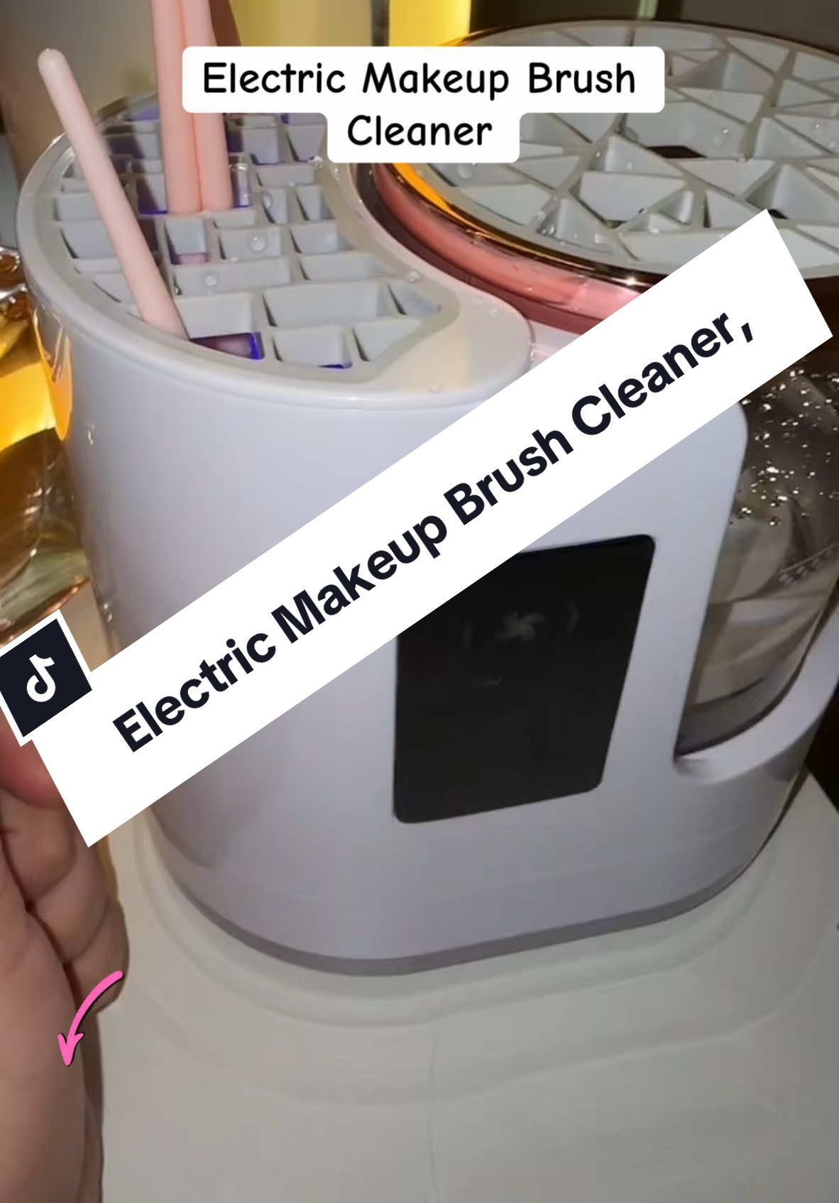 Electric Makeup Brush Cleaner #electriccleaner #brush #makeup #brushcleaning #TikTokShop #foryourpage 