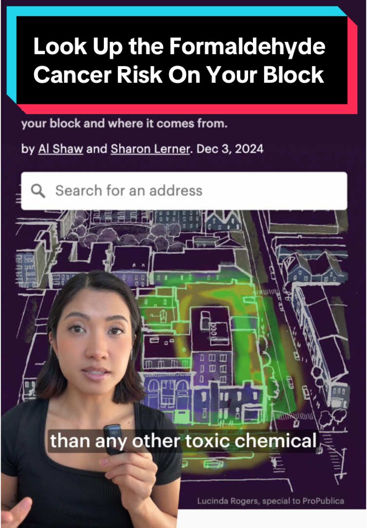 In most of the U.S., formaldehyde contributes more to outdoor cancer risk than any other toxic air pollutant. ProPublica just came out with a nifty interactive tool that lets you look up your address to see risks from the chemical on your block and where it comes from.  To use the tool, head to the link in our bio or to https://projects.propublica.org/formaldehyde-cancer-risk-map/  #Formaldehyde #Formaldehydetest #toxic #toxicchemical #cancerrisk #EPA #respiratory #asthma #allergies #outdoorcancerrisk #airpollutant #carcinogenic 