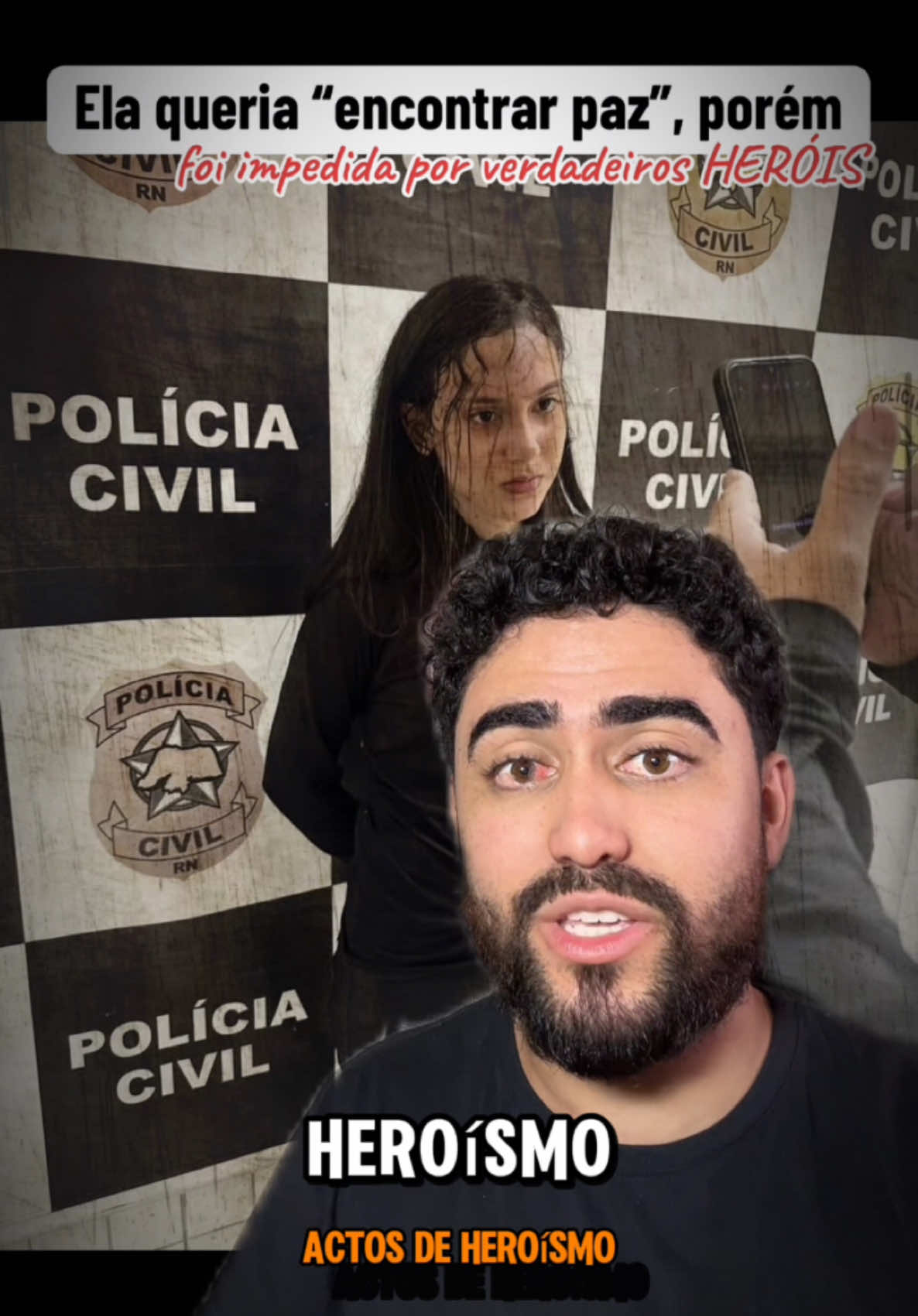 lyedja yasmin silva foi inpedida pelos herois RN