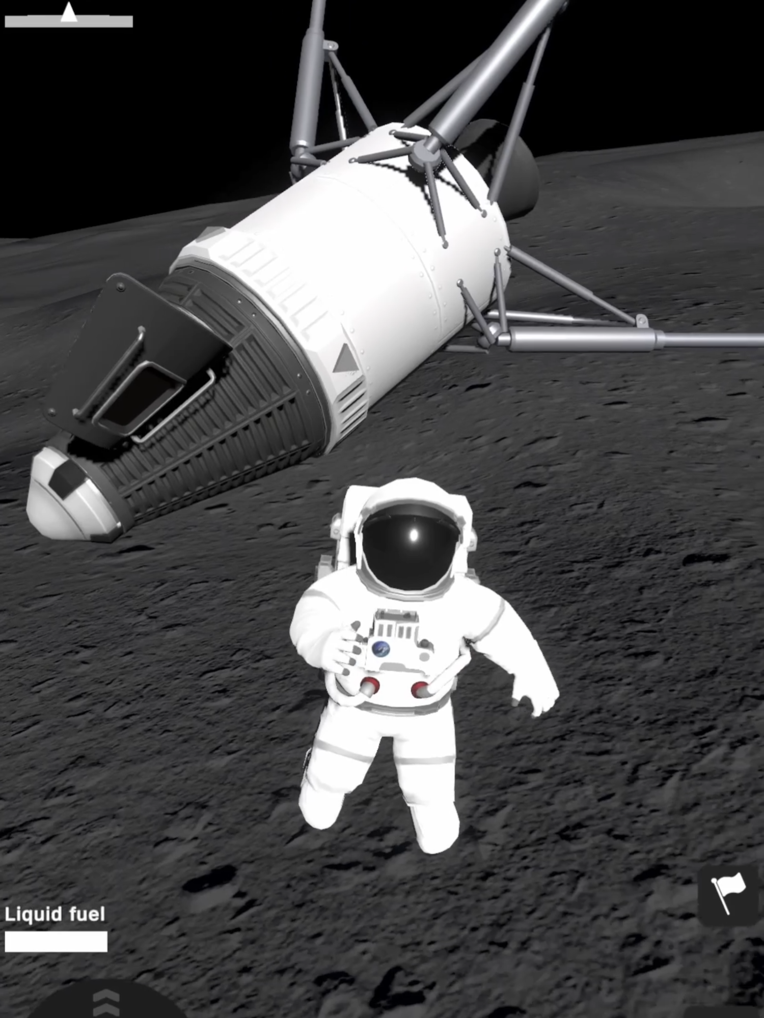 Moon walk - @Spaceflight Simulator 2