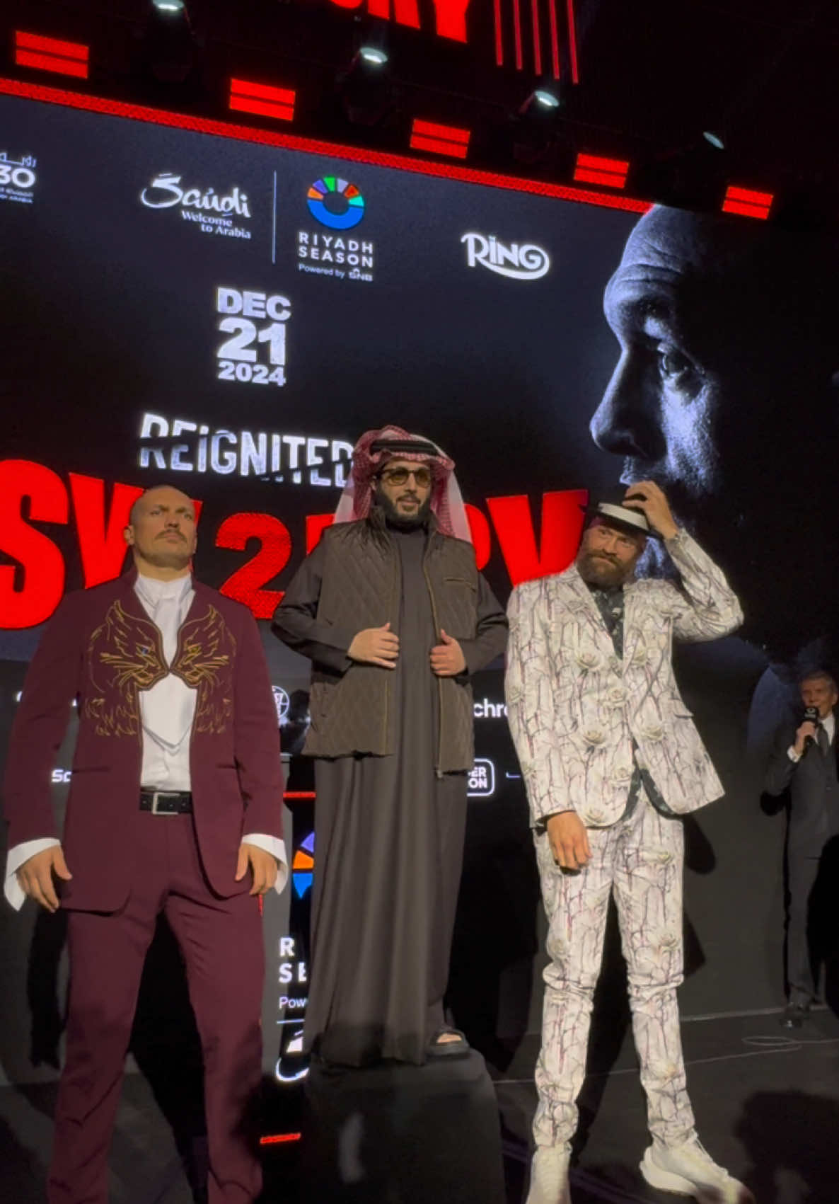 الوعد 21 ديسمبر 🇸🇦❤️🥊🔥 #fury  #usyk  #usyk2fury  #RiyadhSeason  #BigTime 