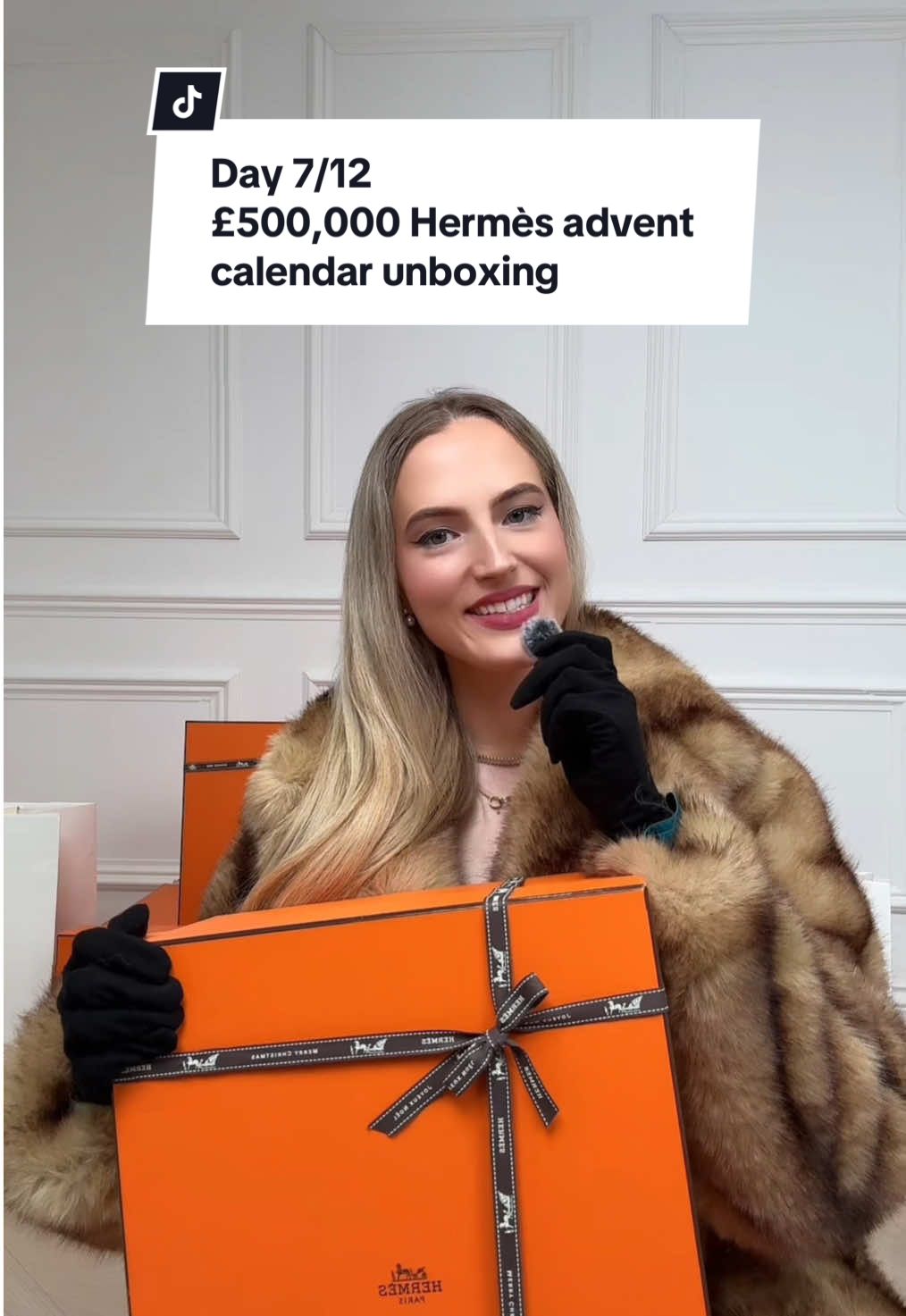 Opening day 7 of our 12 day £500,000 Hermès advent calendar 🎁🎄 #unboxing #adventcalendar #hermes #hermesbirkin #birkin30 #birkin 