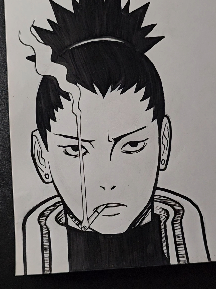 J'ai nettement l'impression qu'elle pense que les hommes doivent tous leur obéir. Shikamaru Naka. #narutoshippuden #naruto #shikamaru #animeedit #manga #drawing #citation #fyp #pourtoi #dessin #easydrawing 