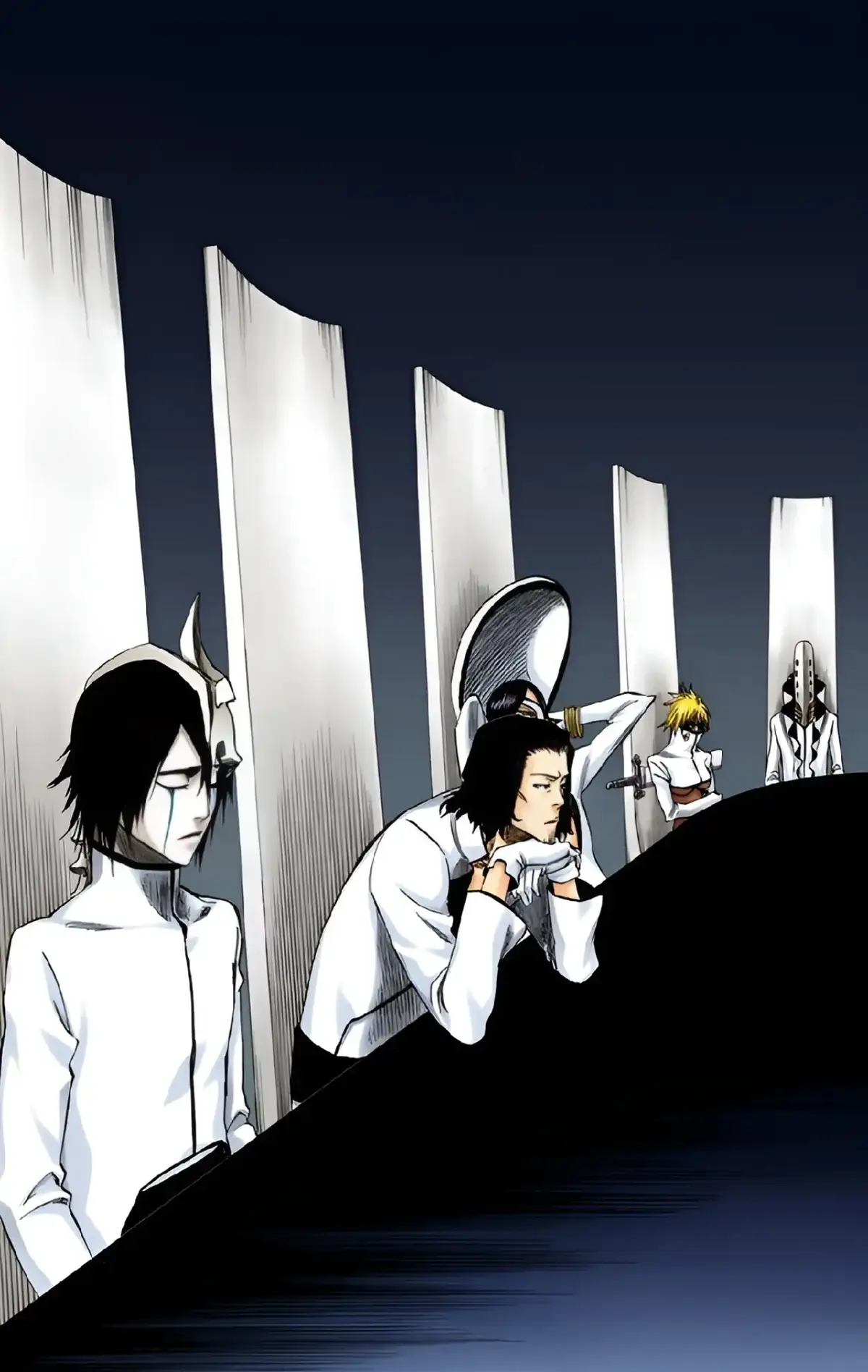 #bleach #manga #arrancar #espada #gang #Ulquiorra #grimmjow #coyotestarrk 