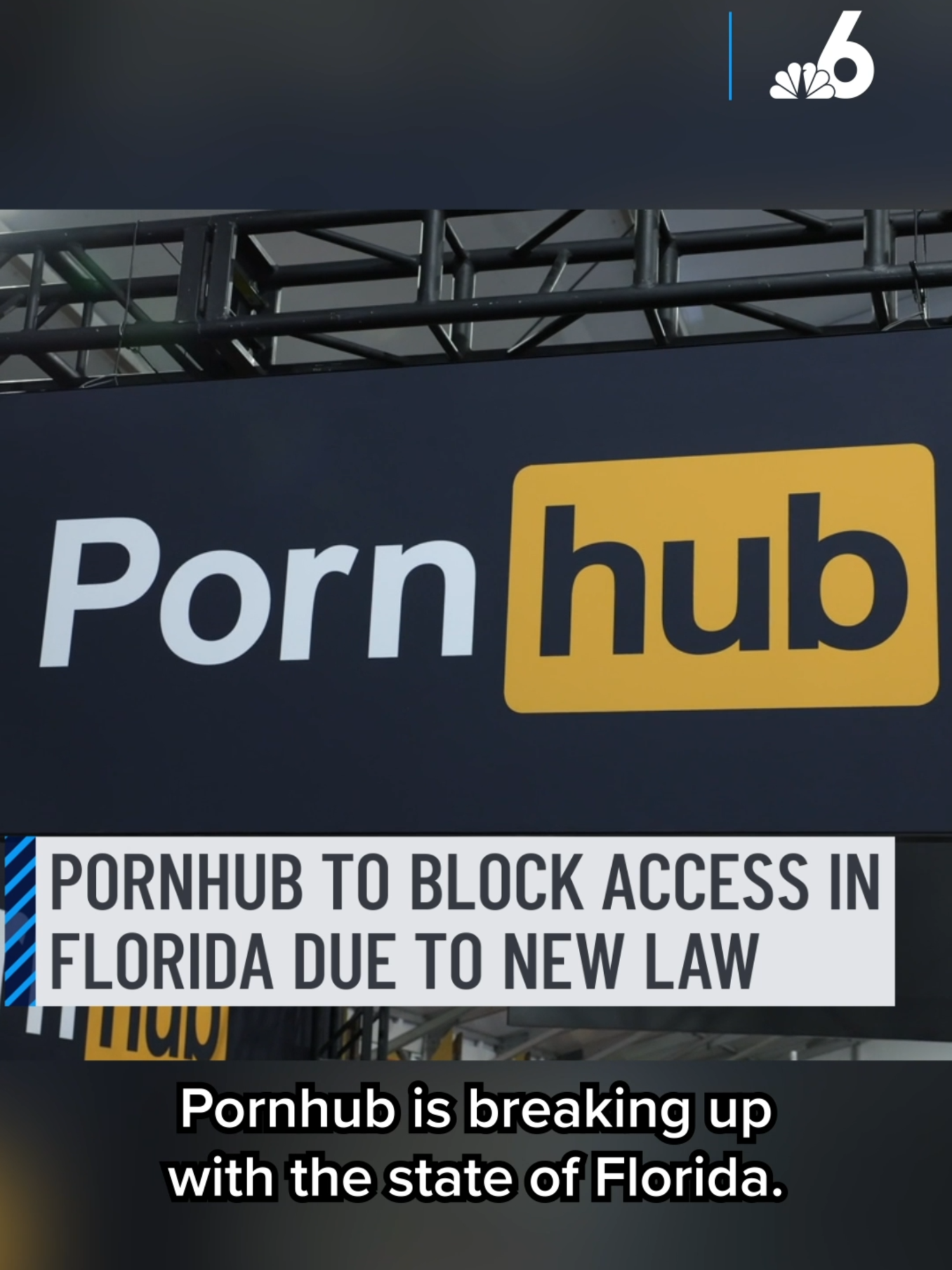 Pornhub, the video-sharing pornographic website, says it will block Floridians from accessing the site beginning Jan. 1, in response to an age verification law set to go into effect that very day. HB 3, an act relating to online protections for minors, will require websites with adult content to verify all visitors are 18 years or older. Details in the link in our bio #florida #law #adult #restrictions