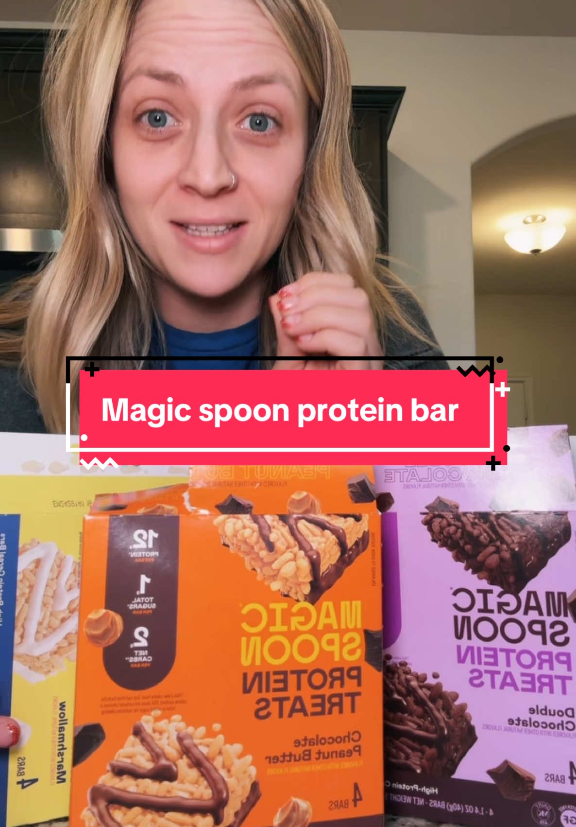 If my husband eats it, I know its good! #magicpsoon #proteinbar #protein #FoodTok 