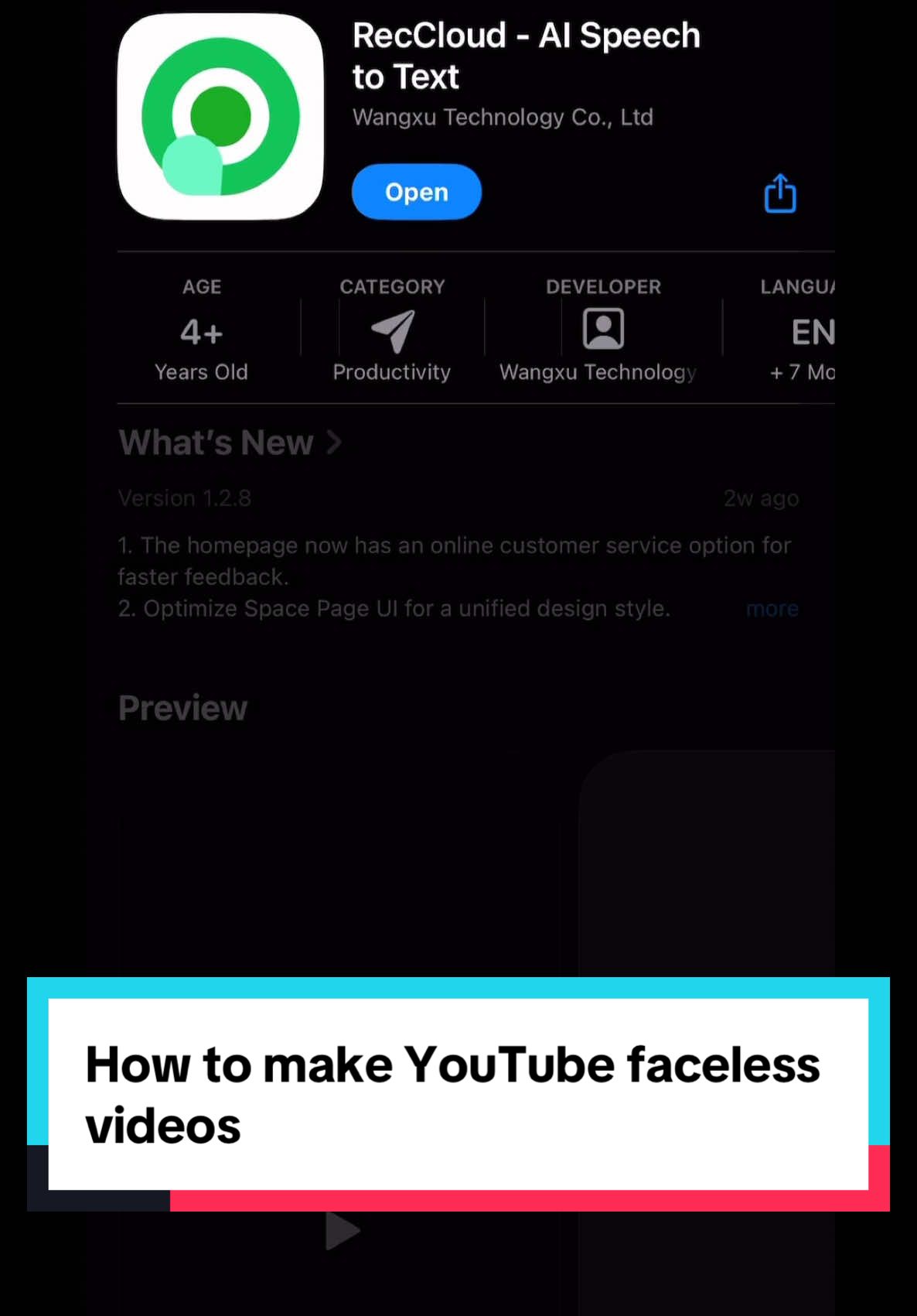 How to create YouTube faceless videos from scratch… watch till end, very important #facelessvideos #reccloud 