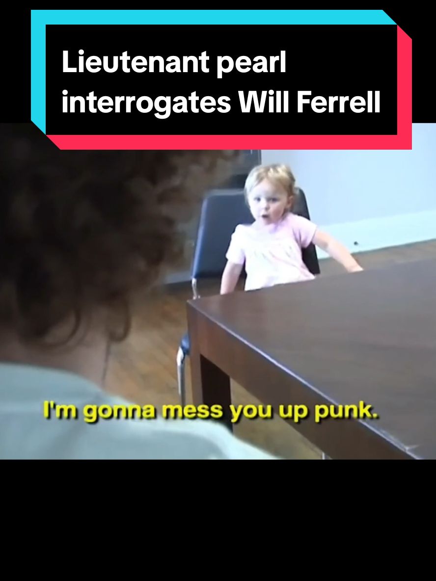 Lieutenant pearl interrogates  Will Ferrell 😆 #CapCut #willferrell #funny #humor #funnyvideo #comedyskit 