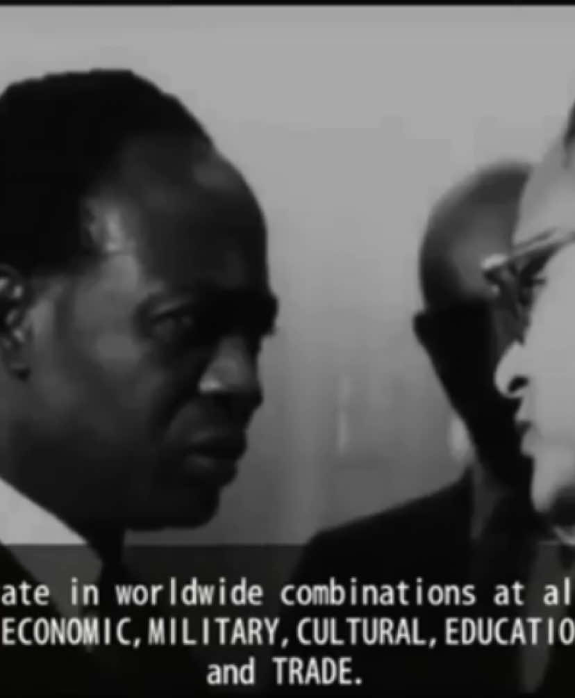 A powerful speech by Kwame Nkrumah at a conference with other pan African leaders.... #Ghana #fyp