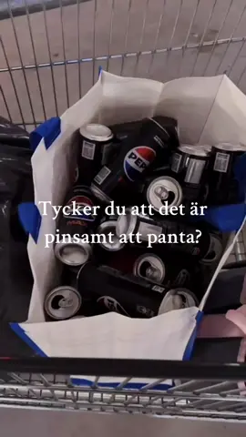 Varför upplever många det som pinsamt att panta? #pantamera 