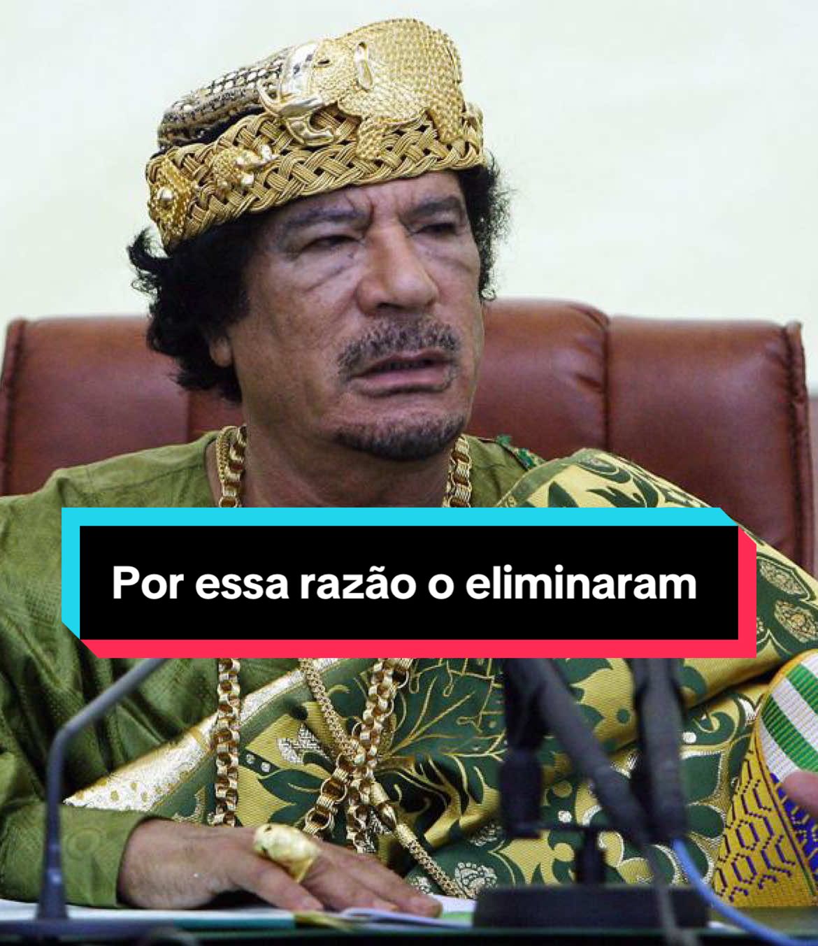 Ditador ou revolucionário? Saiba porque razão Muammar Gaddafi foi eliminado #africa #curiosidades #historia 