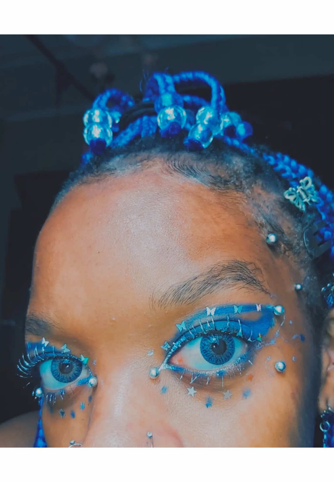 Today I'm going to show you my talent😭😭testing the waters with my other DIY skill-👀🤫 . . . #makeup #DIY #makeupartist #catseye #eyemakeup #blackgirlmagic #colorful #talent #talentotiktok #fyp #fypp #fypviral 