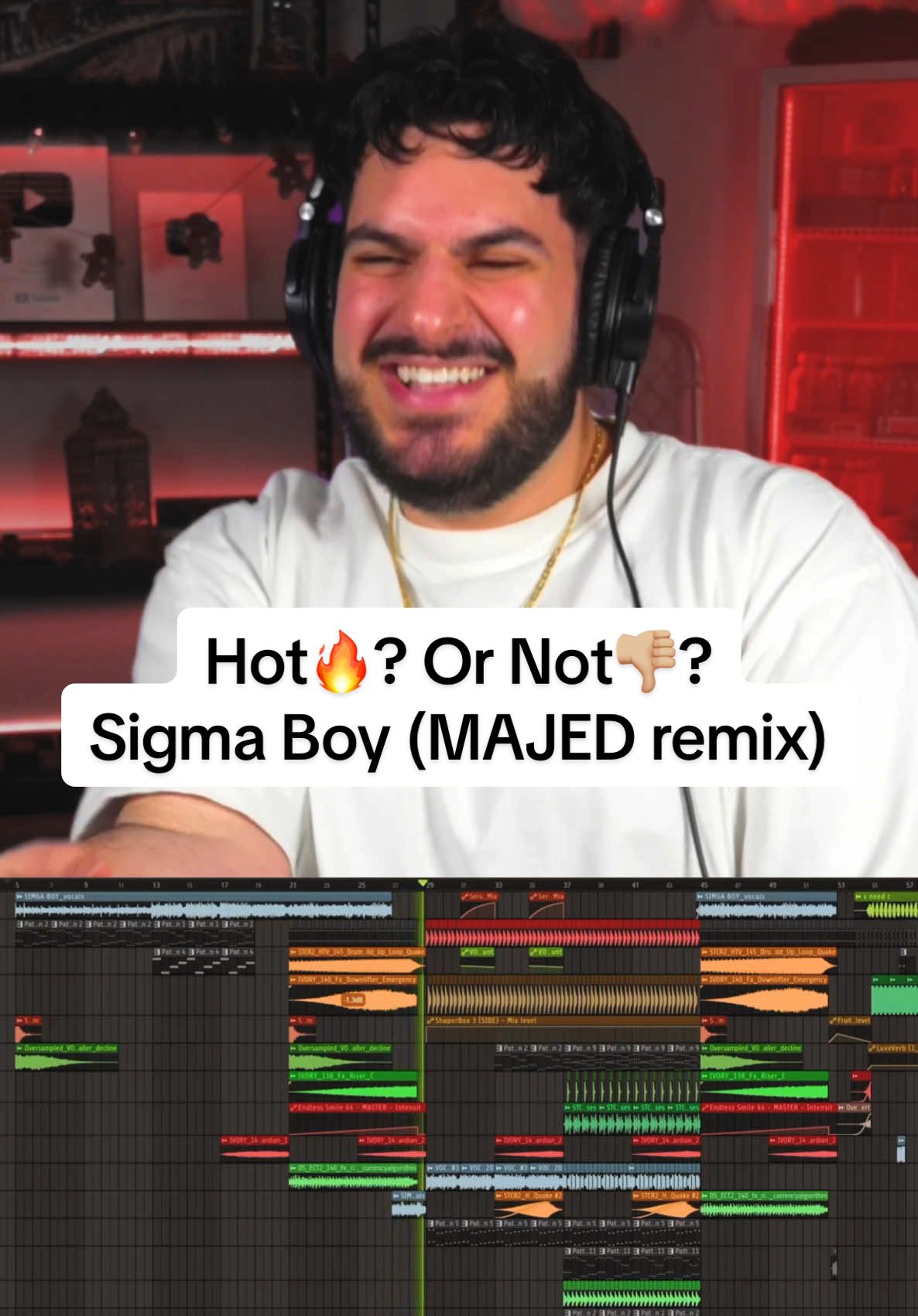 SIGMA BOY #sigmaboy #remix #reaction #majed 