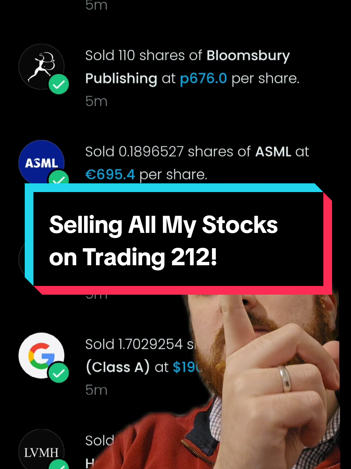 I Sold All My Stocks on Trading 212! Disclaimer: I am not a financial advisor and this video should not be construed as financial advice. When investing, your capital is at risk, and you may get back less than invested. Past performance doesn’t guarantee future results. Terms and fees may apply. The promo code is an affiliate code and I earn a small commission per use. #trading212 #trading212portfolio #investinguk #investingforbeginners #stocksandsharesisa 