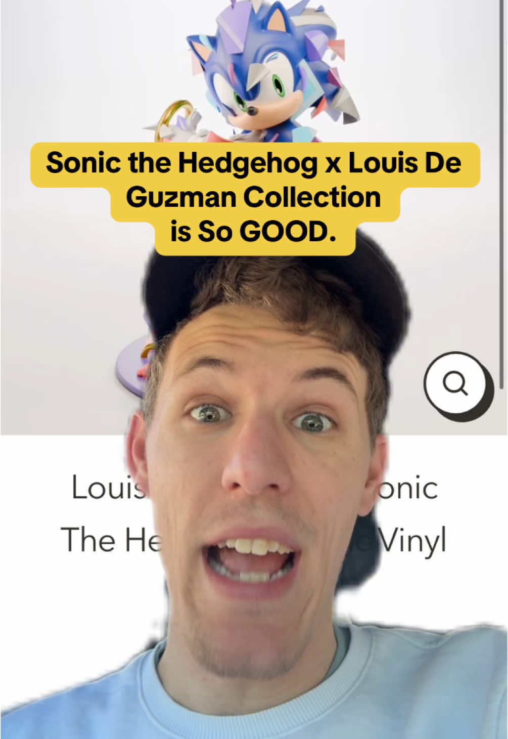 The @Sonic the Hedgehog x @Louis De Guzman merch is NOW Available!🤯🔥 #Sonic #SonictheHedgehog #LouisDeGuzman #SonicStyle #SonicMovie #SonicMovie3 