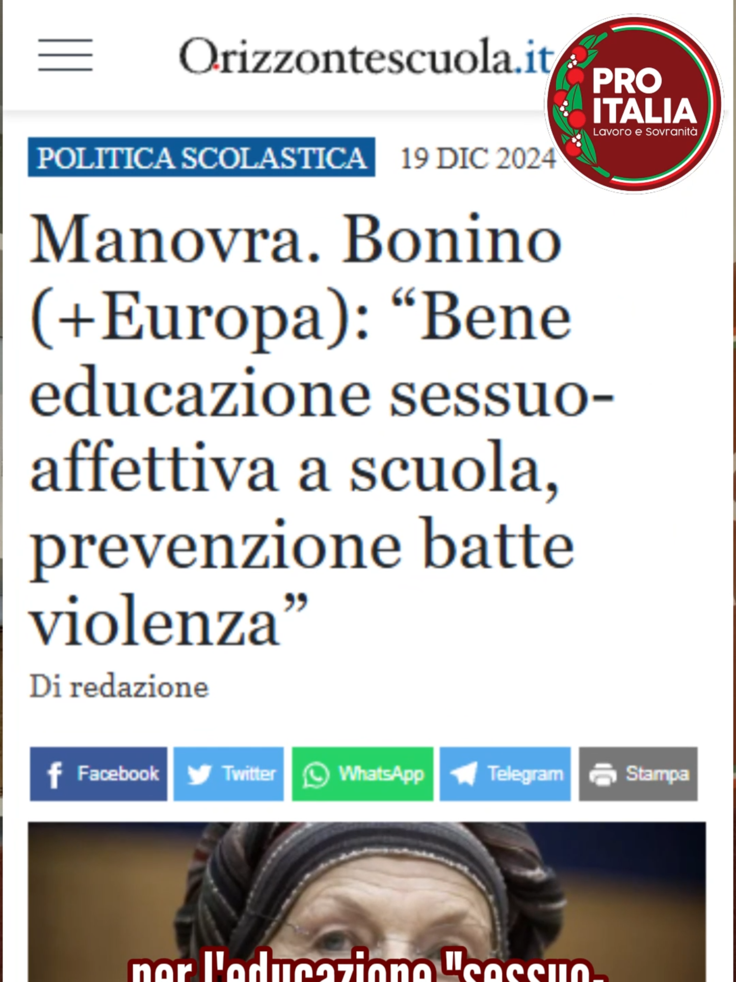 Mezzo milione per l'educazione sessuo-affettiva nelle scuole? #woke #gender #scuola #proitalia