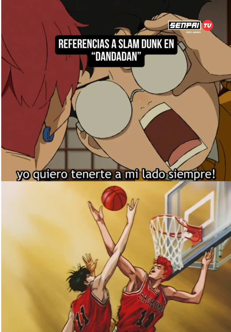 ALERTA DE SPOILERS 🚨  La mejor referencia a Slam Dunk en “Dandadan” 🏀❤️ Ojo que hoy fue el último capítulo y el anime volverá en julio de 2025👈 #100porcientoanime #anime #animechile #otakuschile #otakus #dandadan #slamdunk 