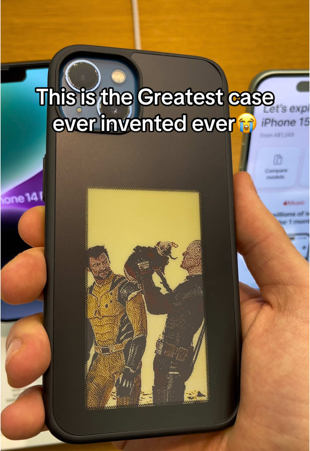 BEST INVENTION EVER😭 #deadpool #wolverine #deadpoolwolverine #marvel #case #fyp #viral #phonecase #iphone #neoinkcase #newtech #trending #technology #samsung #apple #techcase #amazingcase #smartphone #iphonecase #new #cool #amazing