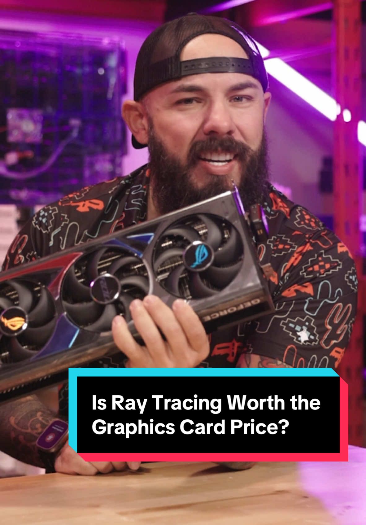 Is Ray Tracing Worth the Graphics Card Price? #foryou #techtok #gamingpc #pcbuild #nvidia #metapcs 