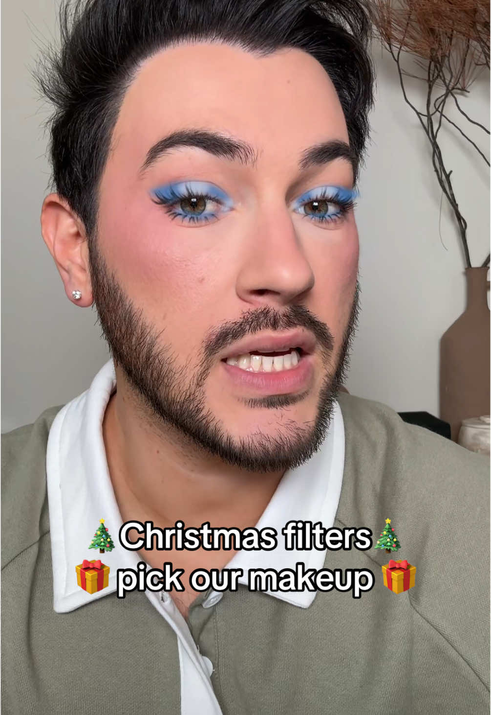 by far my hardest yet! the christmas filters tried to get me!!! how do you think we did lets the filters pick my makeup routine?! #makeup #beauty 