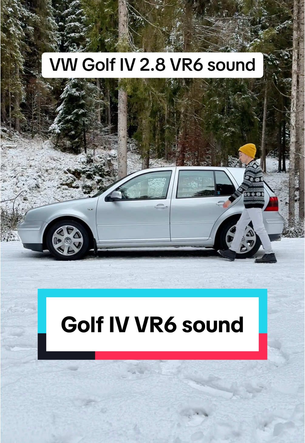 Best Golf ever? ❄️ #golfvr6 #golfiv #vwgolf #vw #volkswagen #volkswagengolf #macchinagialla #vr6 