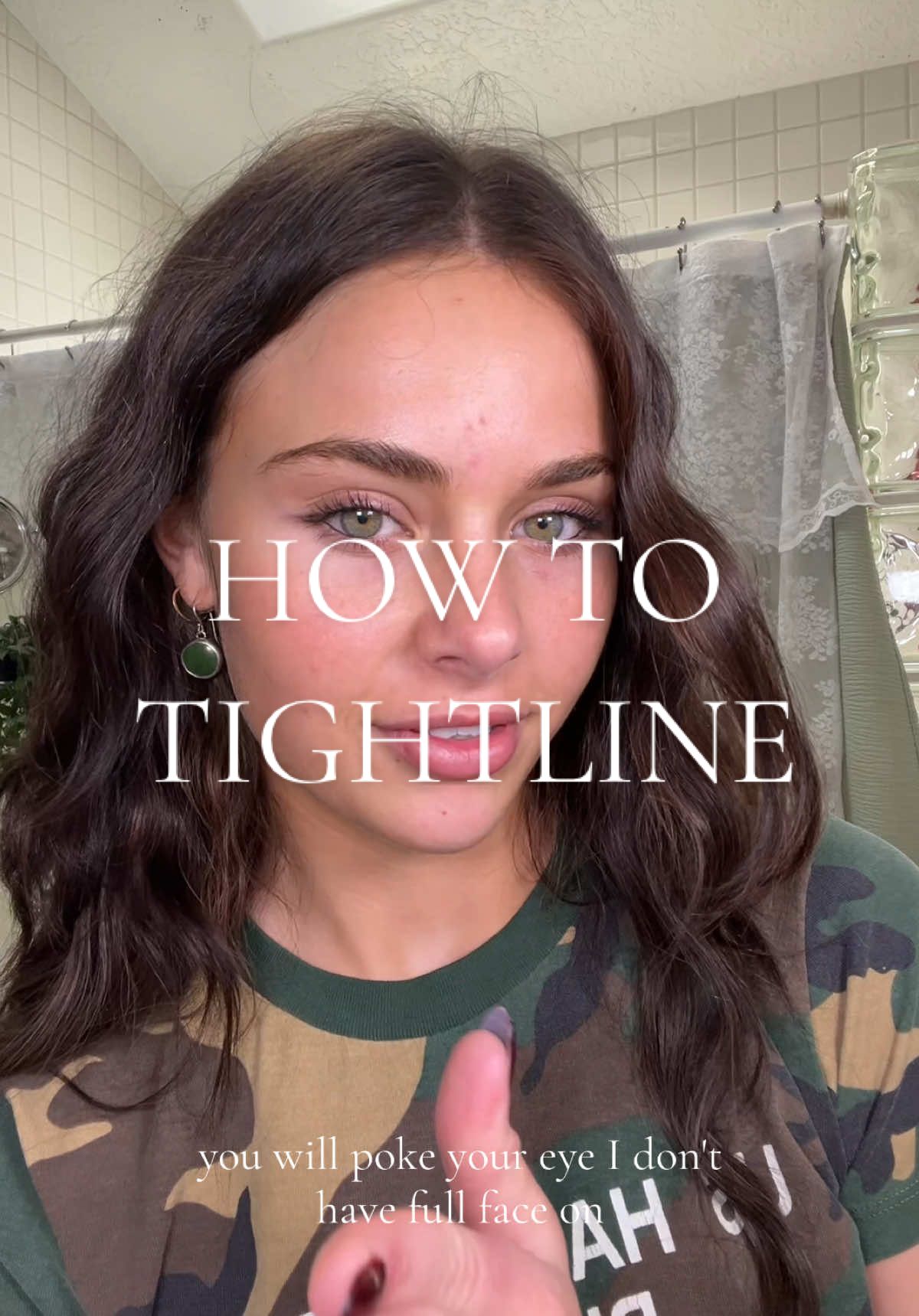 Let me know if this helps💌 - - #tightlining#tightliningtutorial#eyelinertutorial#waterlineyeliner#Eyeliner#sireneyestutorial#makeuptutorial 