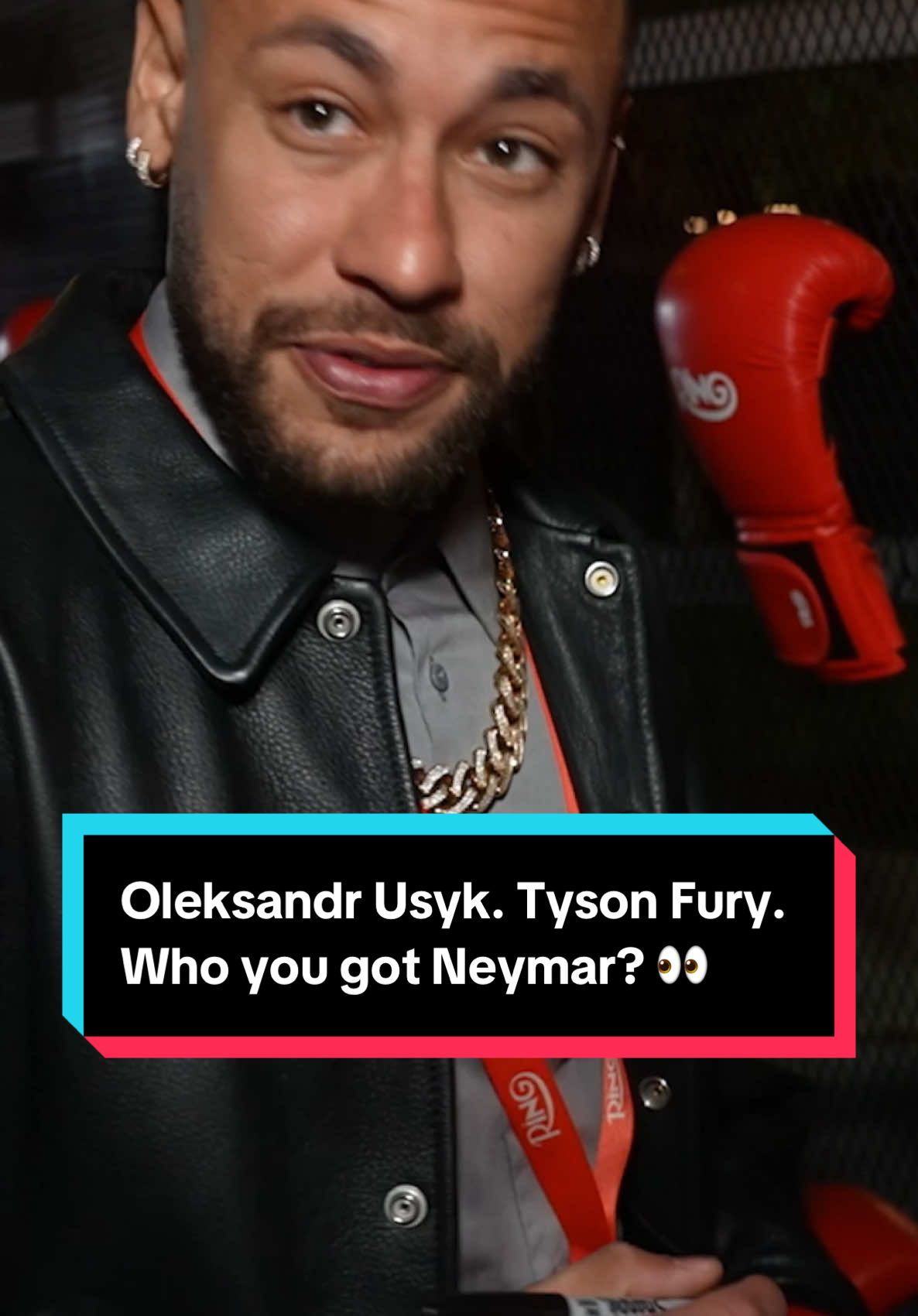 Oleksandr Usyk. Tyson Fury. Who you got Neymar? 👀 #Usyk2Fury #football #boxing #neymar #neymarjr #tysonfury #oleksandrusyk 