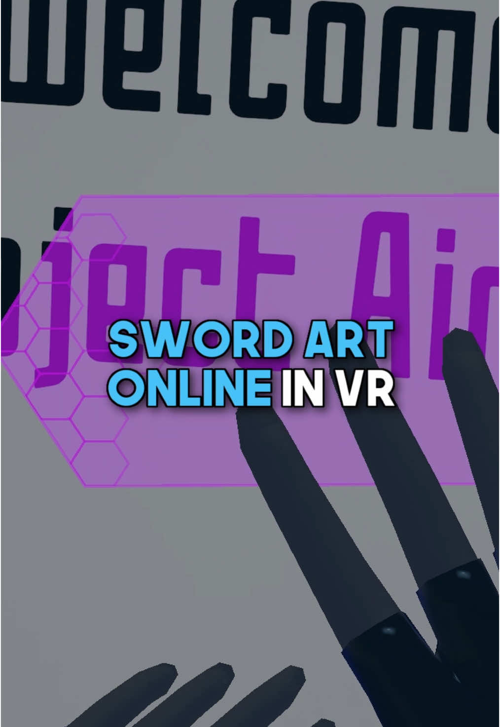 SAO VR’s Huge Update 😱 #swordartonline #sao #animetiktok #vr #kirito #animefan 