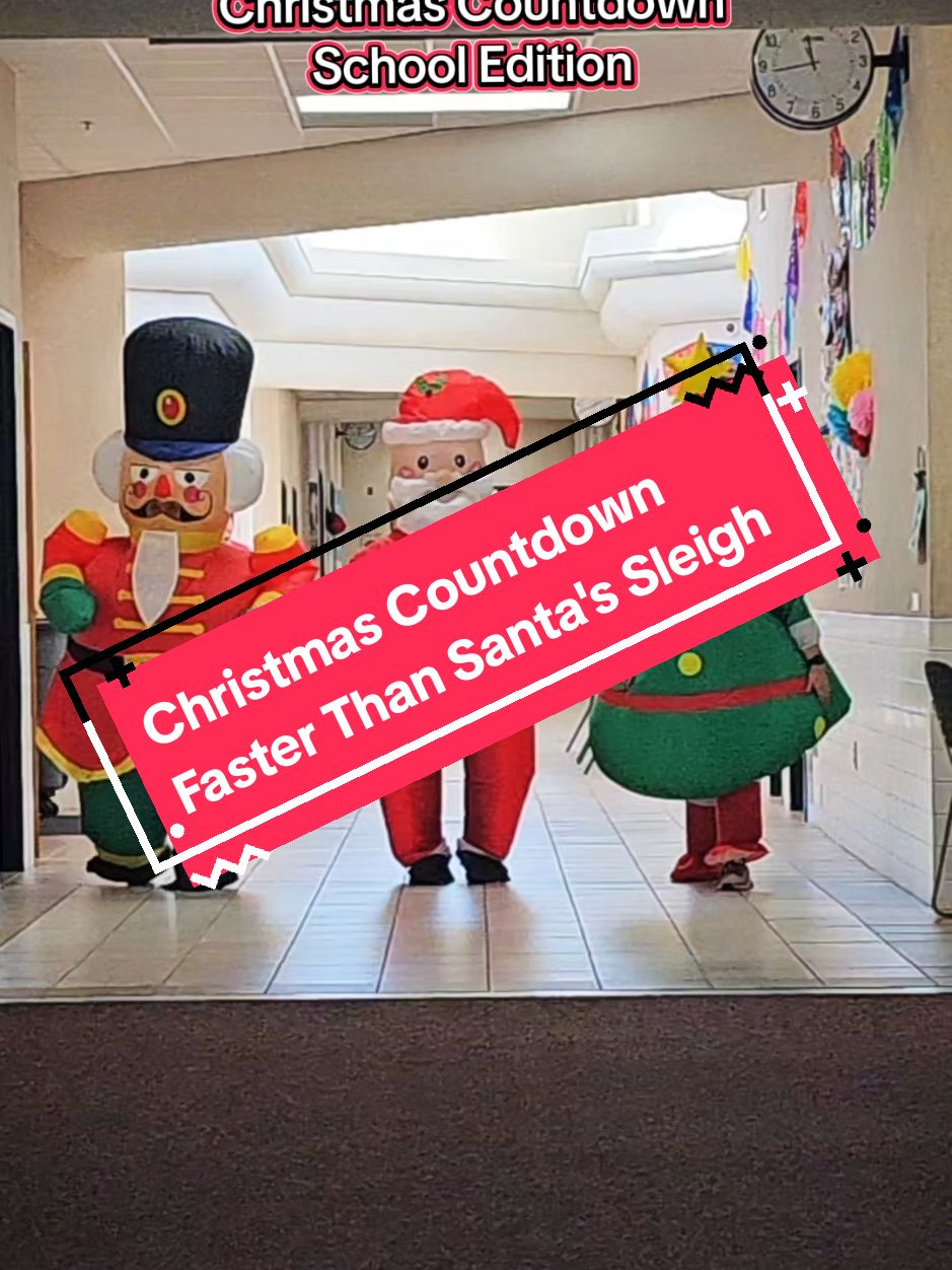 Faster than Santa's Sleigh! Christmas Countdown school edition. #christmas #countdown #fast #creatorsearchinsights 