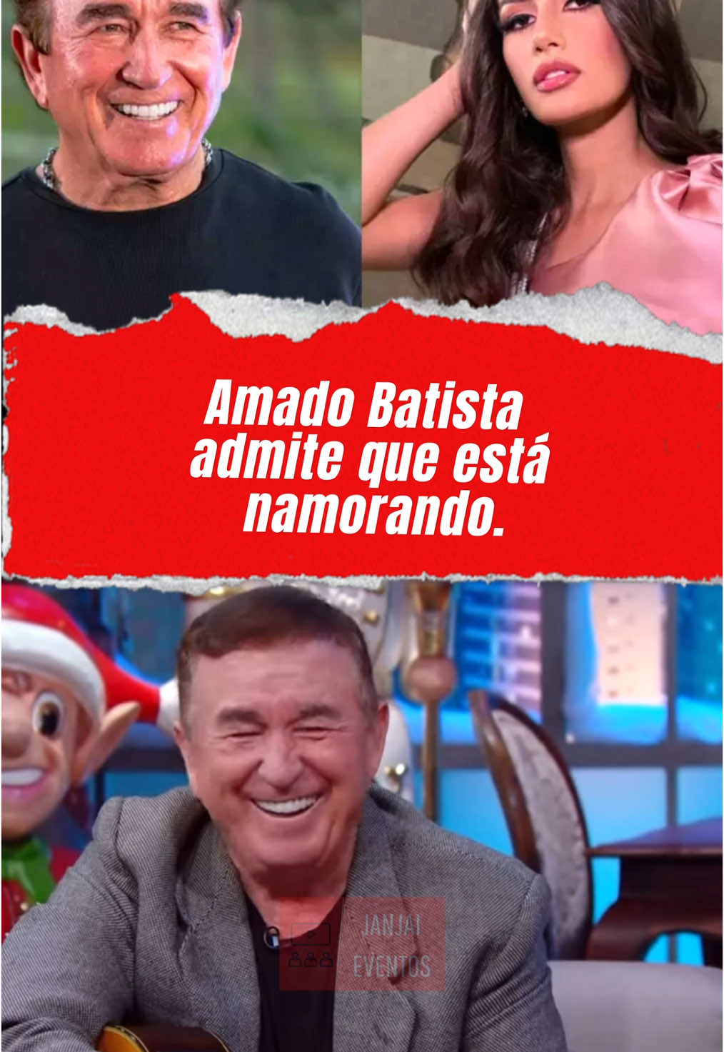 O cantor Amado Batista, de 73 anos, vive um romance com Calita Franciele Miranda de Souza, de 22 anos, eleita Miss Mato Grosso Universe 2024. O relacionamento começou em junho de 2024, após um show do artista em Campinápolis, cidade natal de Calita, e tem chamado atenção pela diferença de idade de 51 anos entre o casal. . . . 🎥The Noite  #amadobatista #noticia #podcast #namoro 