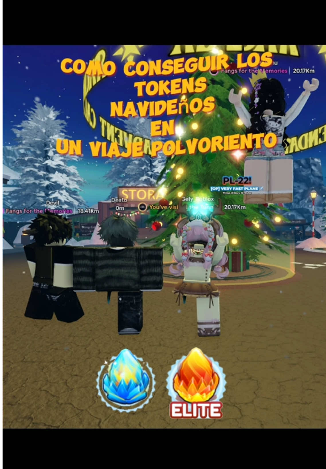 🚘 Consigue 2 TOKENS NAVIDAD EN UN VIAJE POLVORIENTO / ROBLOX  WINTER  #robloxfyp #dustytrip #robloxevent #robloxgames #christmas #robloxwinterevent #robloxgame #robloxtiktok #fyp #foryoupage❤️❤️ #parat #viral_video #gelyroblox 