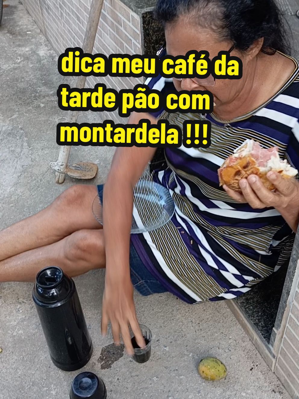 #dica meu café da tarde pão com mortadela #foryou #fpyシ #viral 