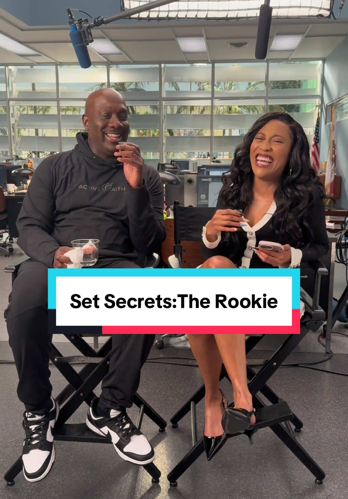 Replying to @itsmemalohri Set Secrets from the set of The Rookie #TheRookie #TheRookieTVShow #NathanFillion #CopCuties @ABC @The Rookie Universe 